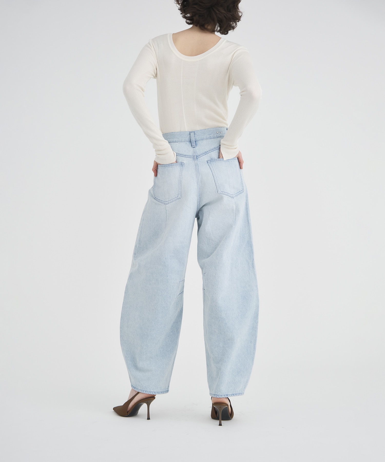 Curve Denim Pants