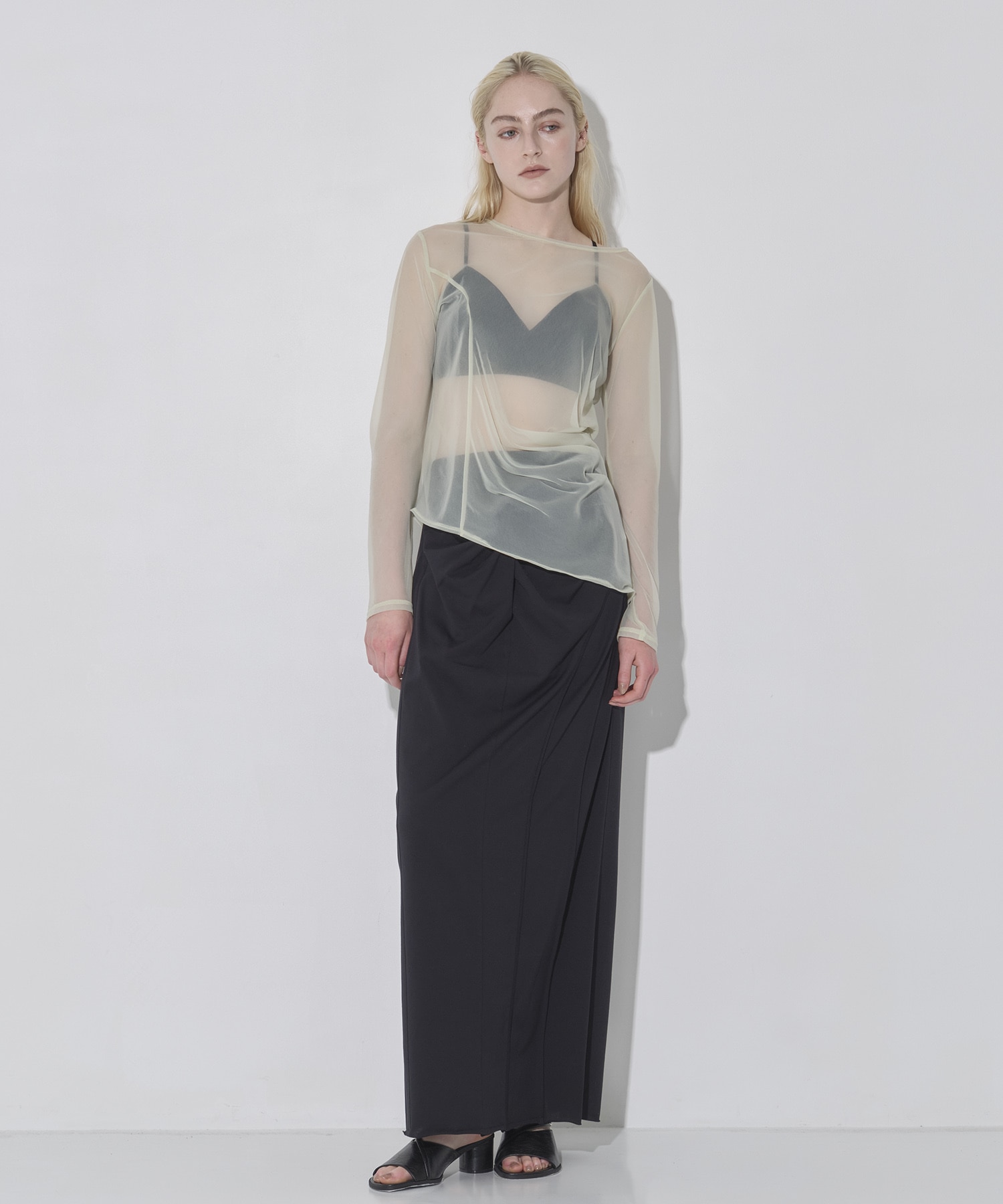 Tack Layered SheerT-Shirt