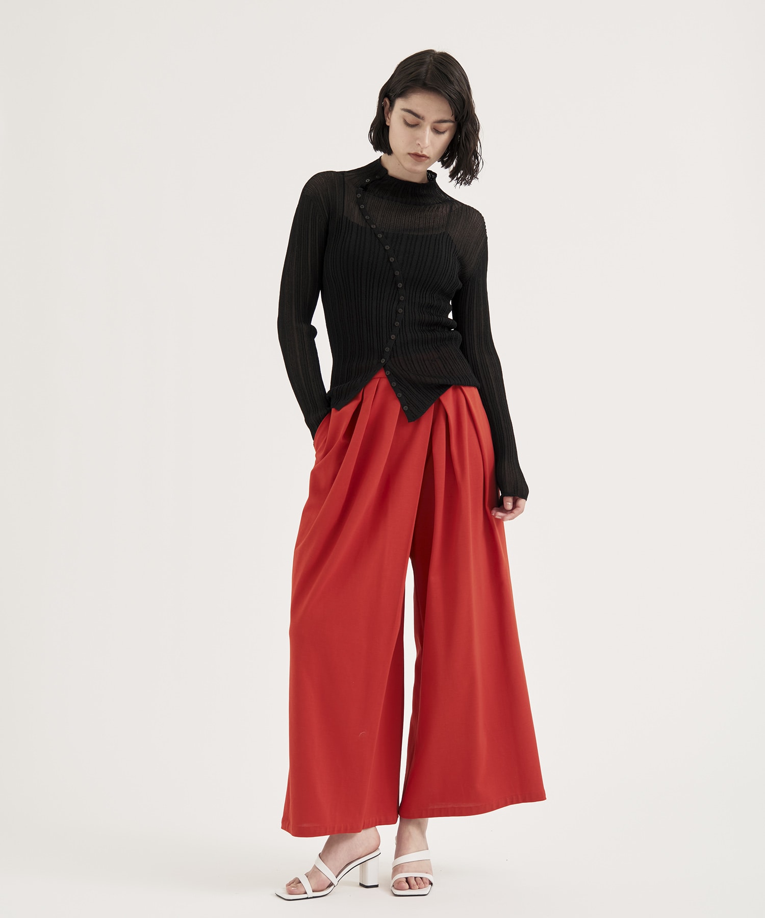 Sheer Rib Knit