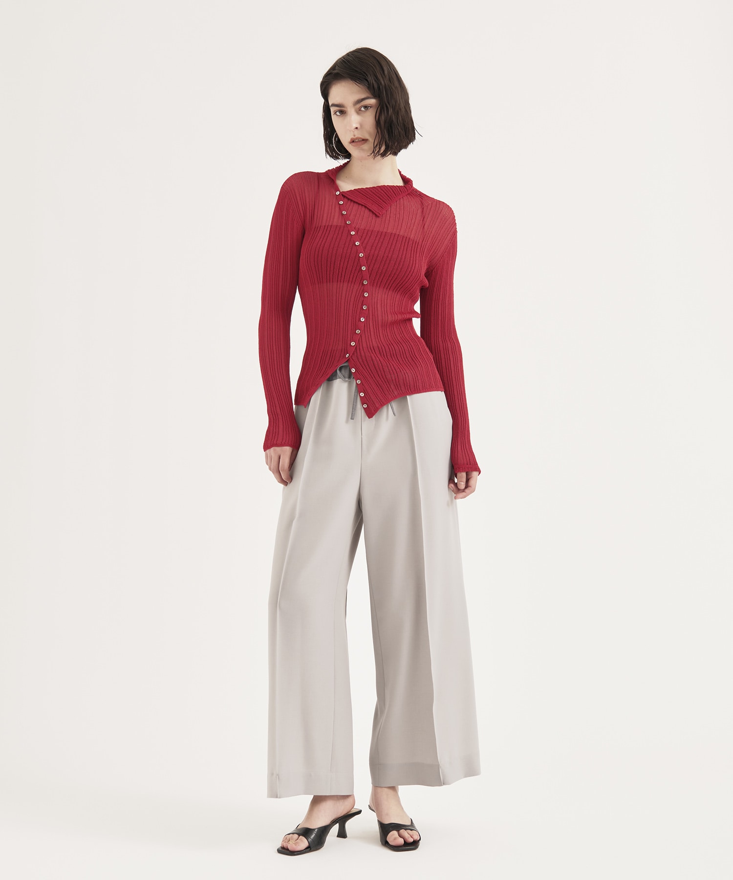 Sheer Rib Knit
