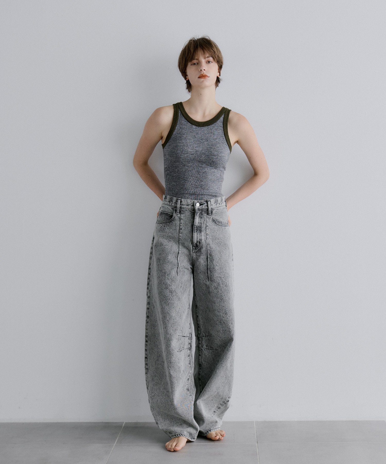 Curve Denim Pants