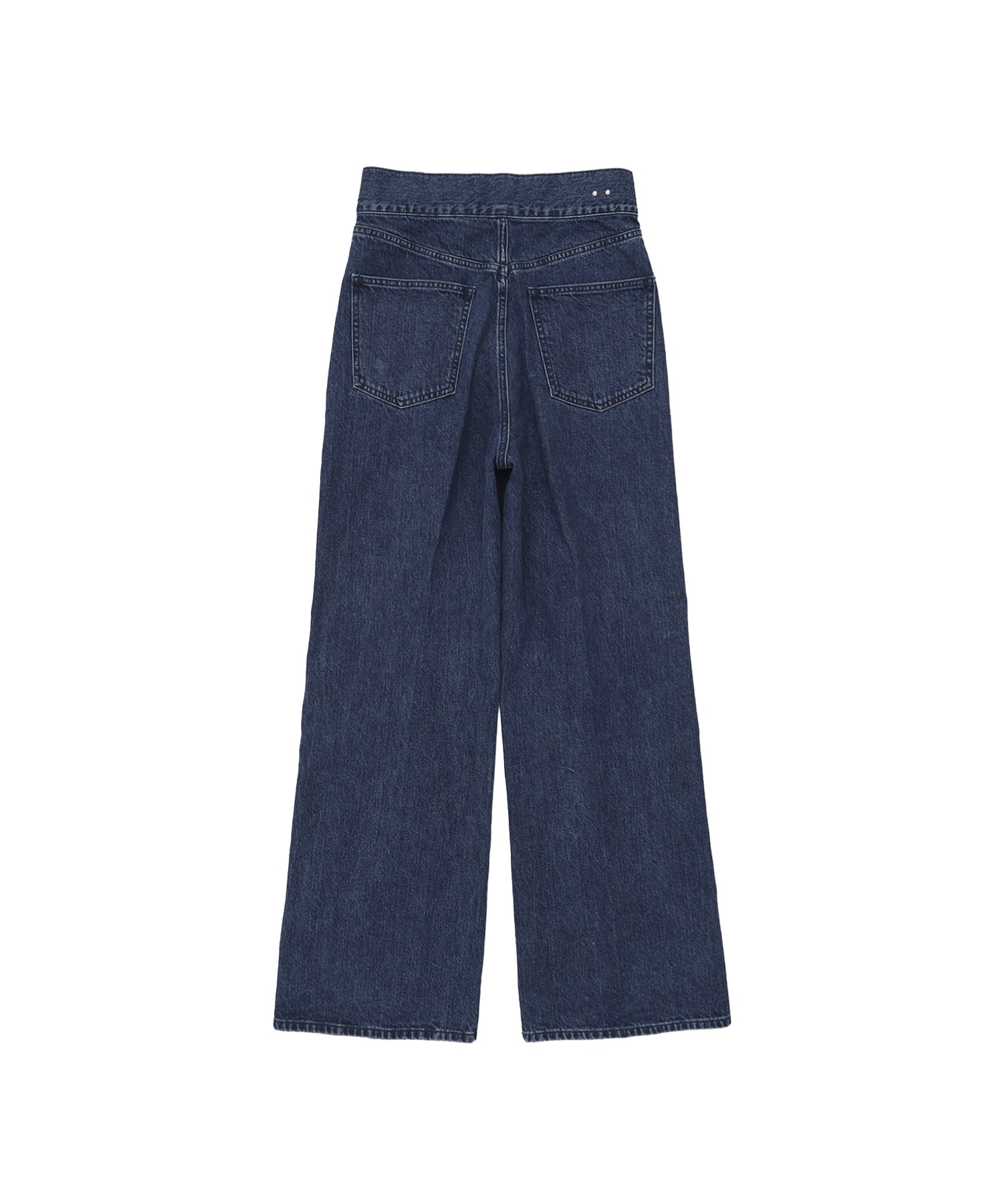 High Waist  Tack Denim