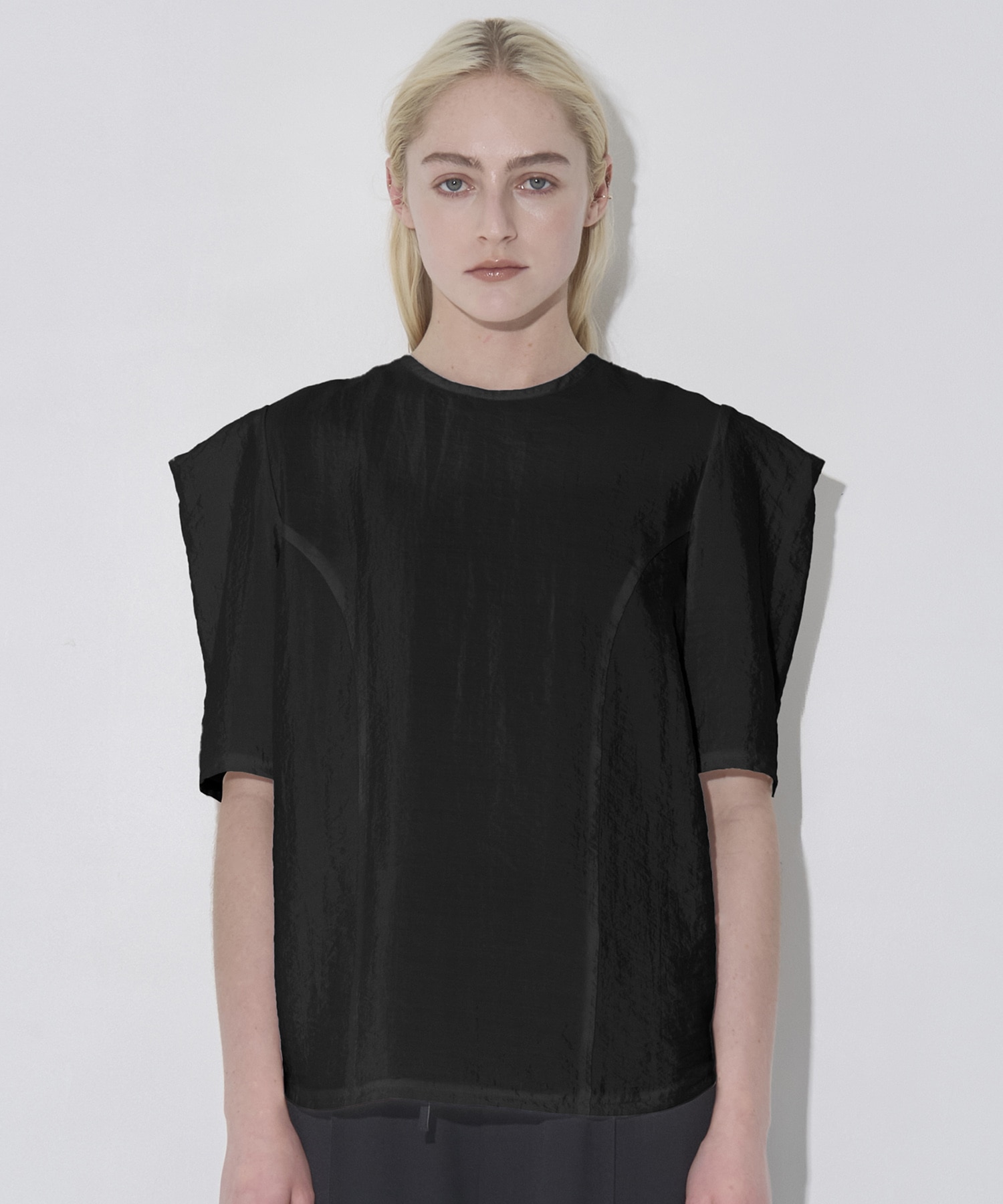 2Way Silk Half Blouse