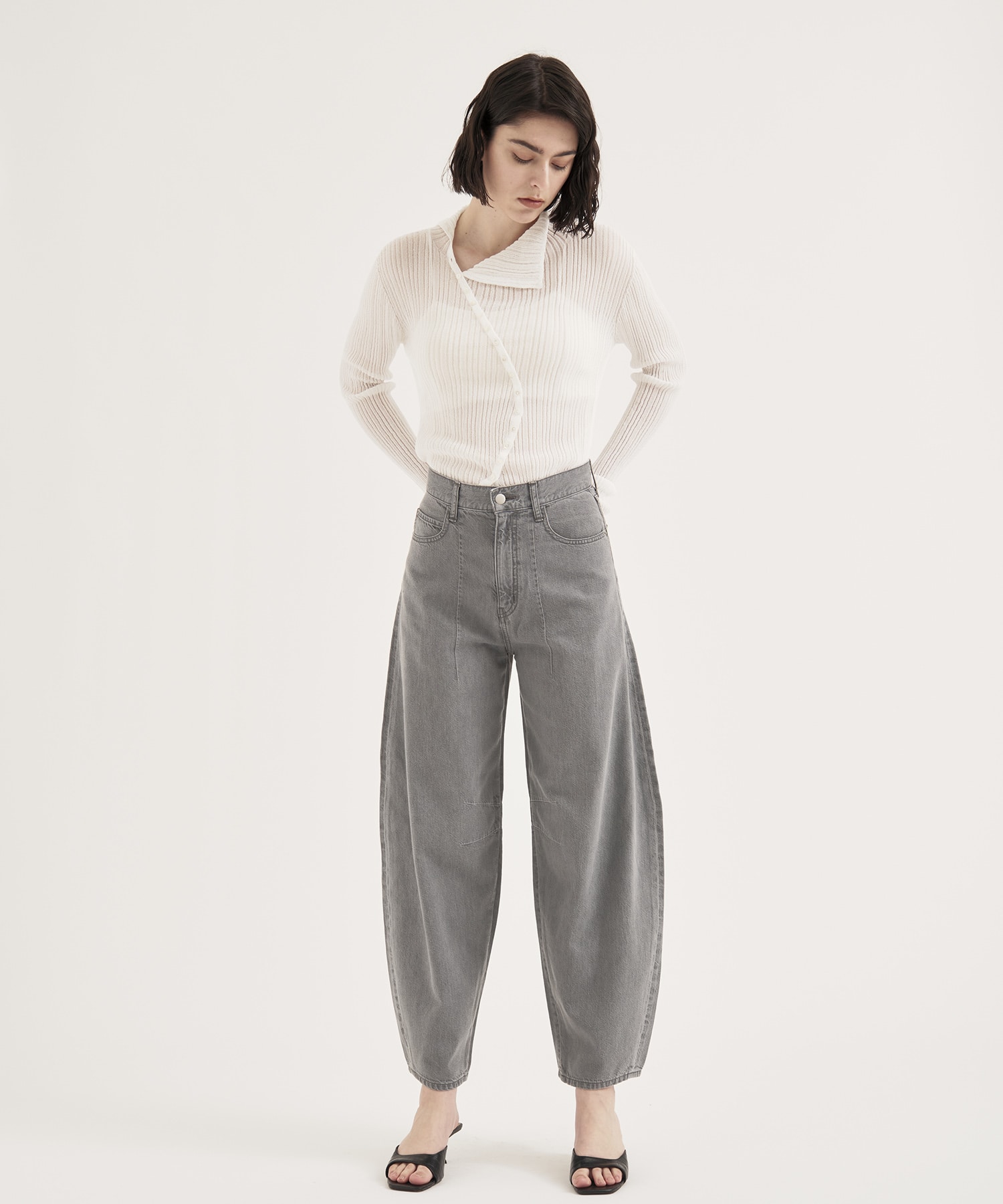Tencel Curve Denim Pants