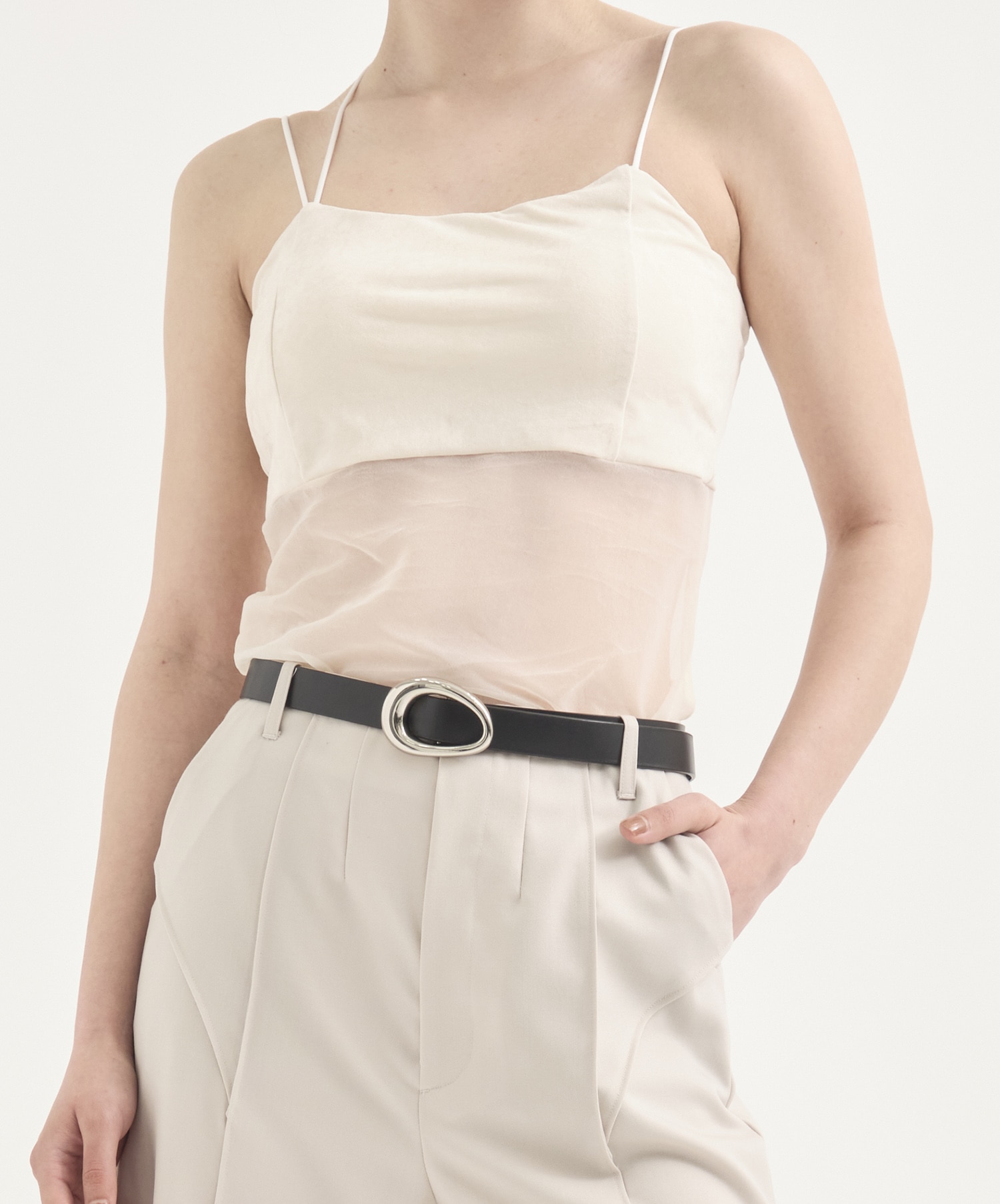 Cupin Velour Asym Camisole
