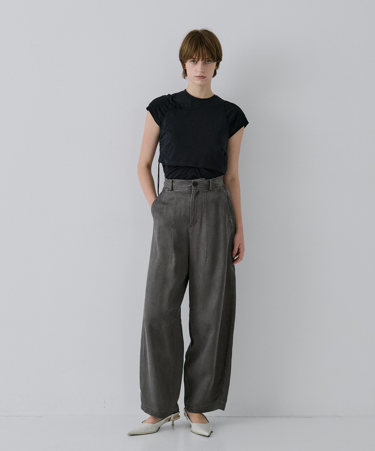 Curve Washable Cupra Pants