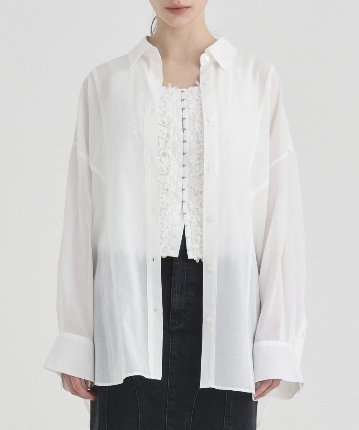 Sheer Over Shirts