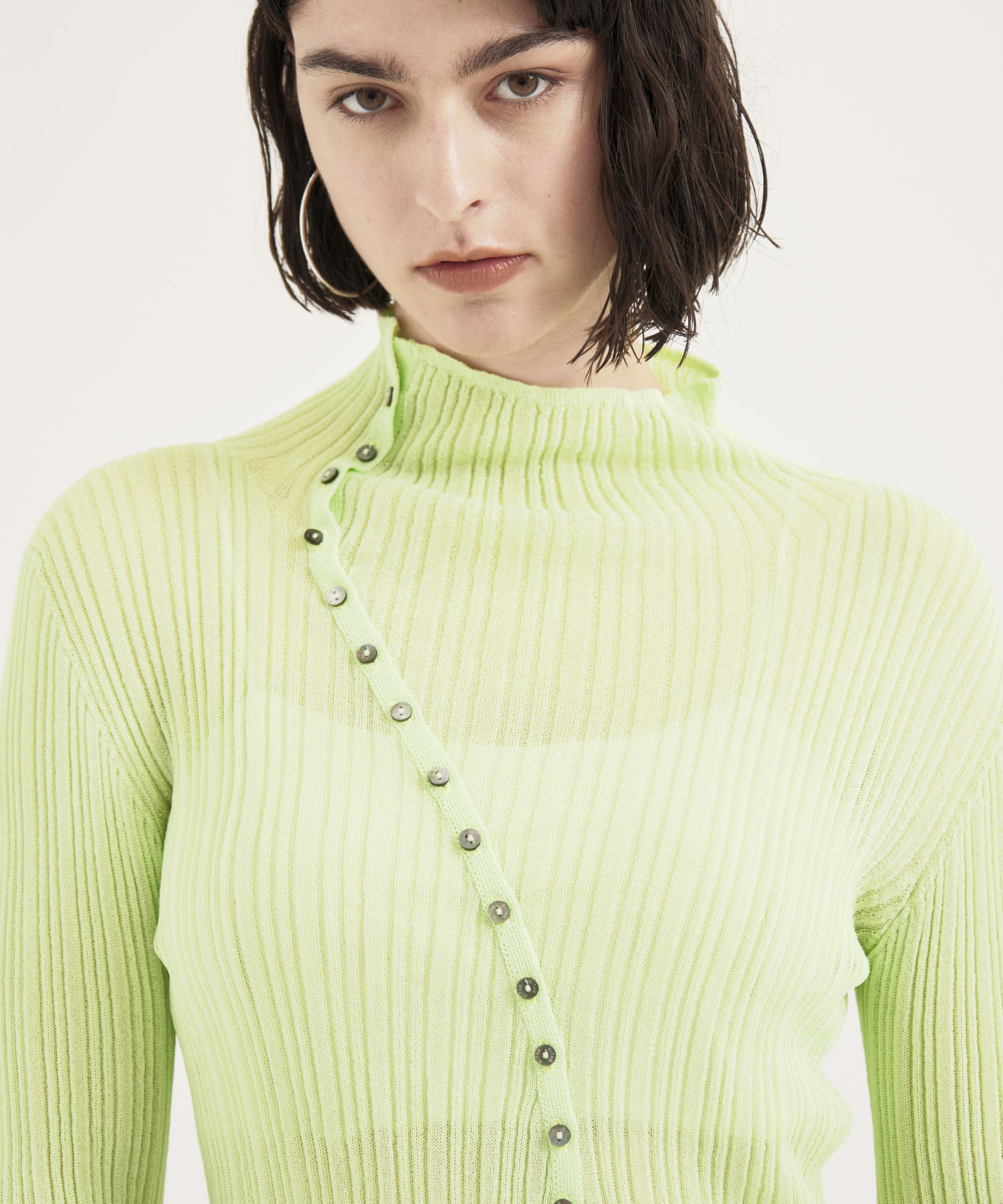 Sheer Rib Knit