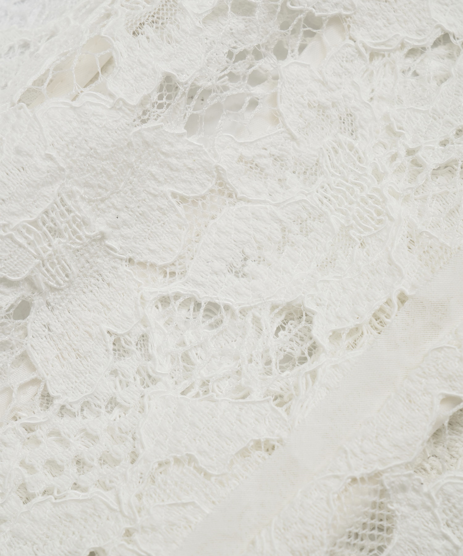 Open Collar Lace Shirts