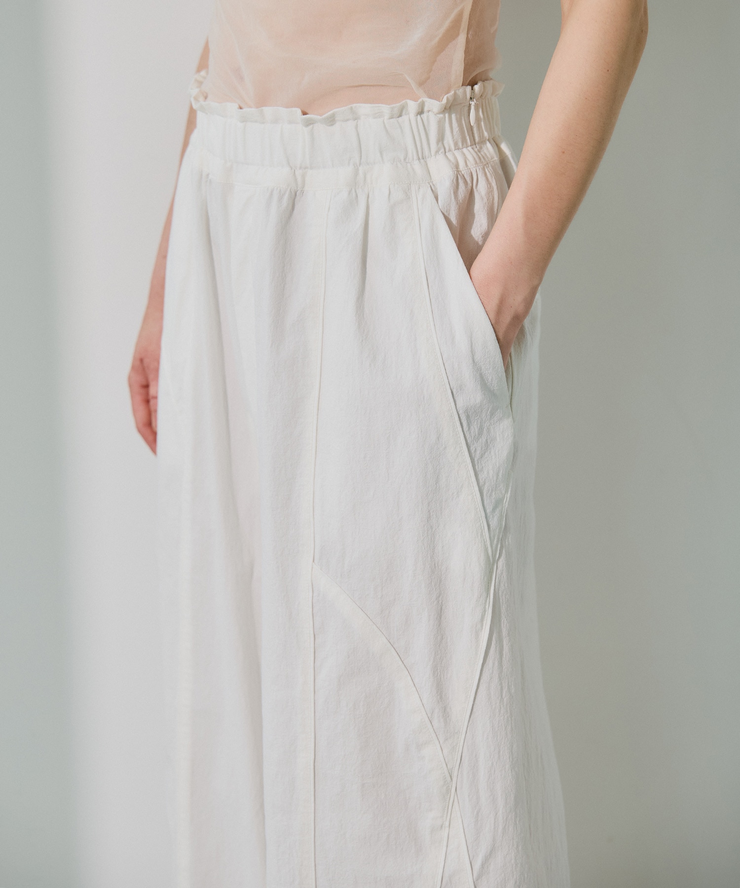 Cotton Volume Pants