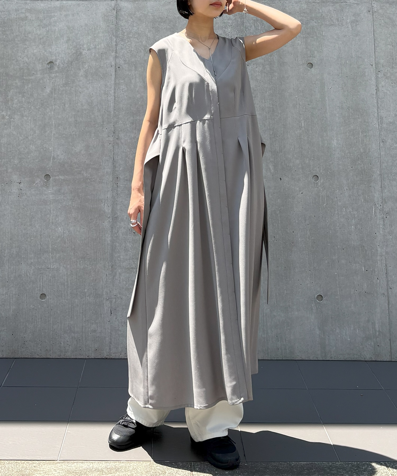 Adjust Shirt Onepiece
