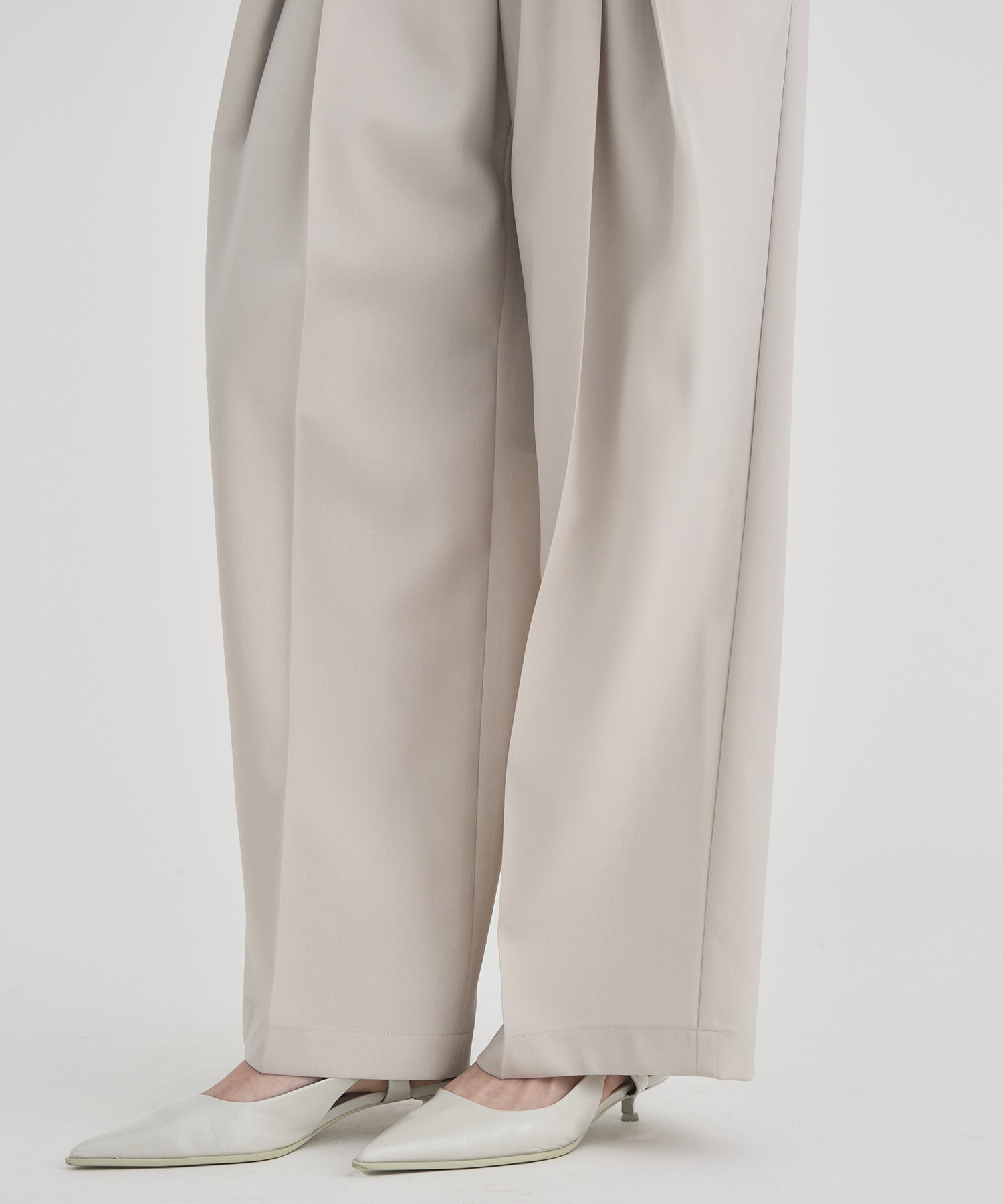 Double Tack Wide Pants