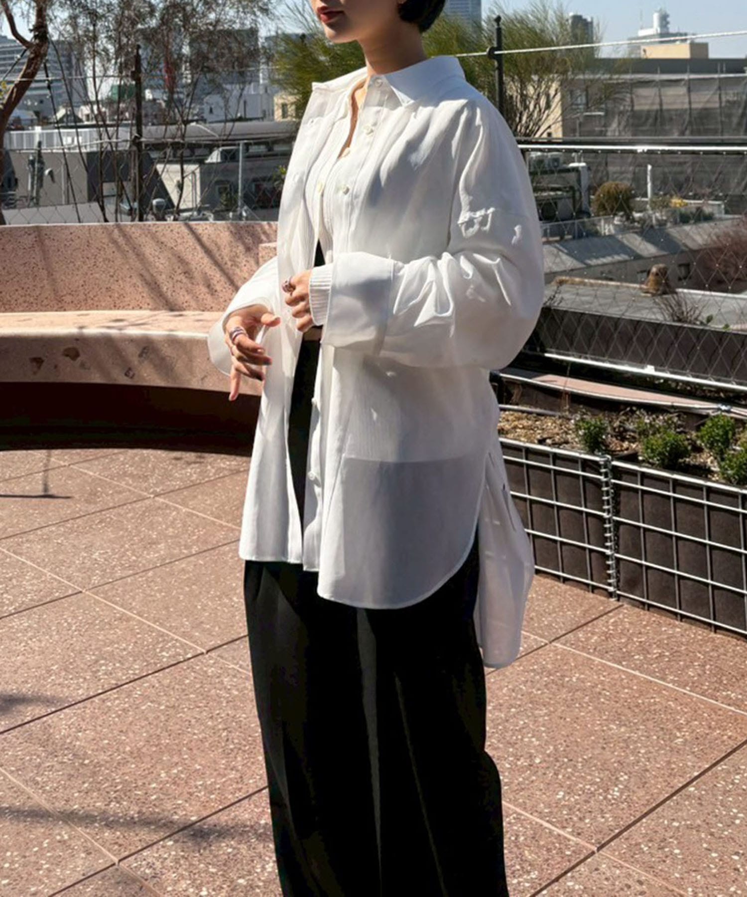 Sheer Over Shirts