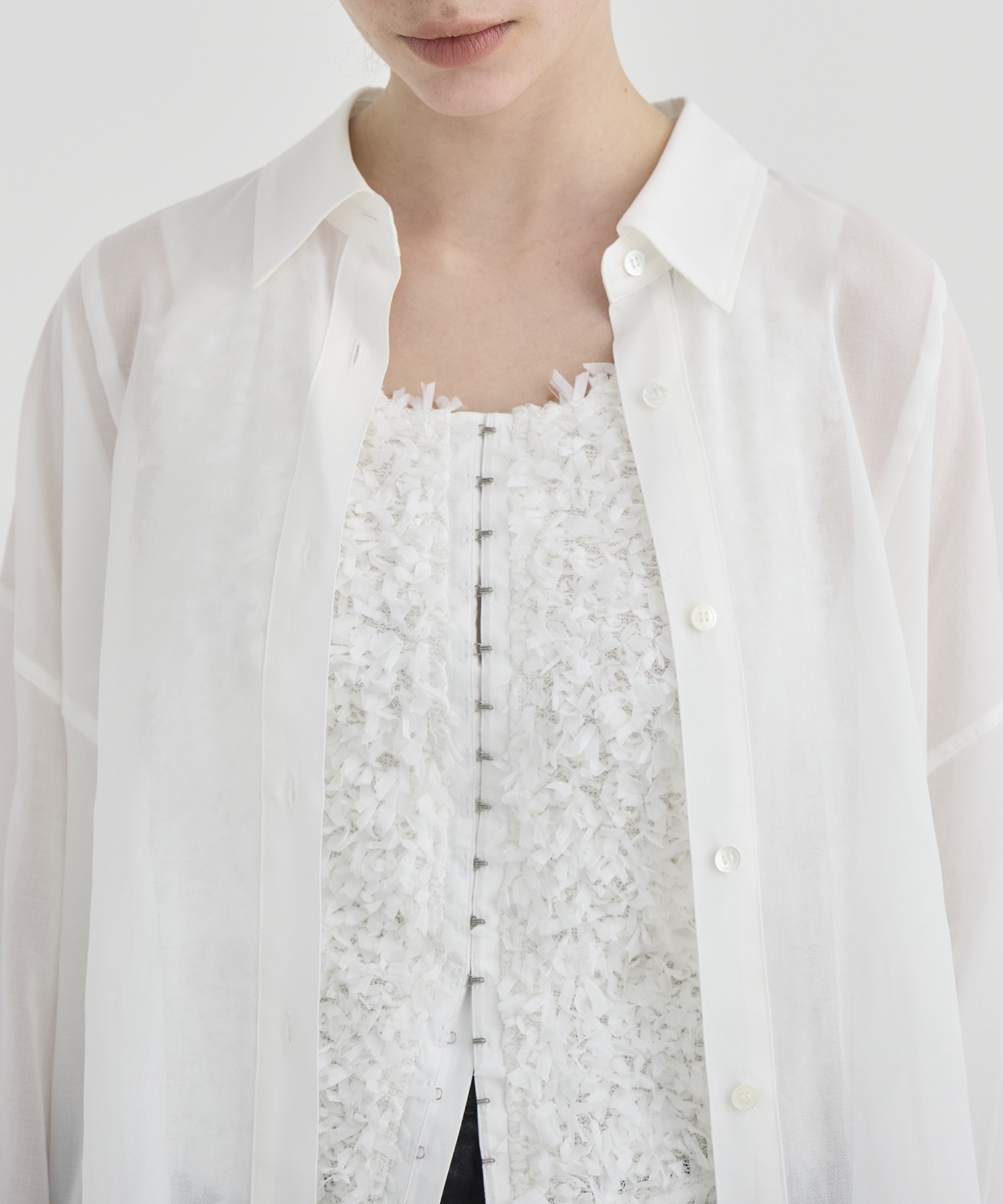 Sheer Over Shirts