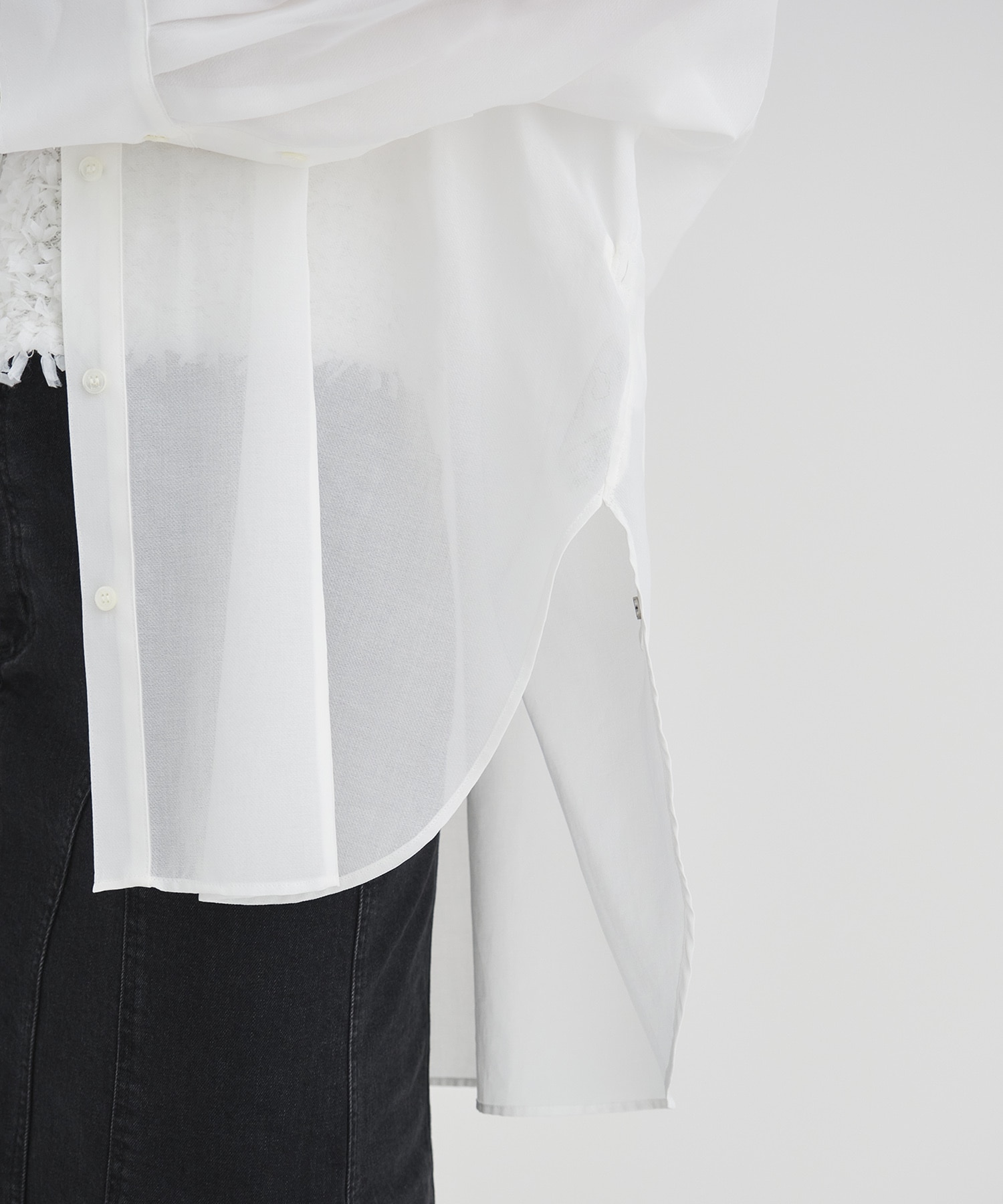Sheer Over Shirts