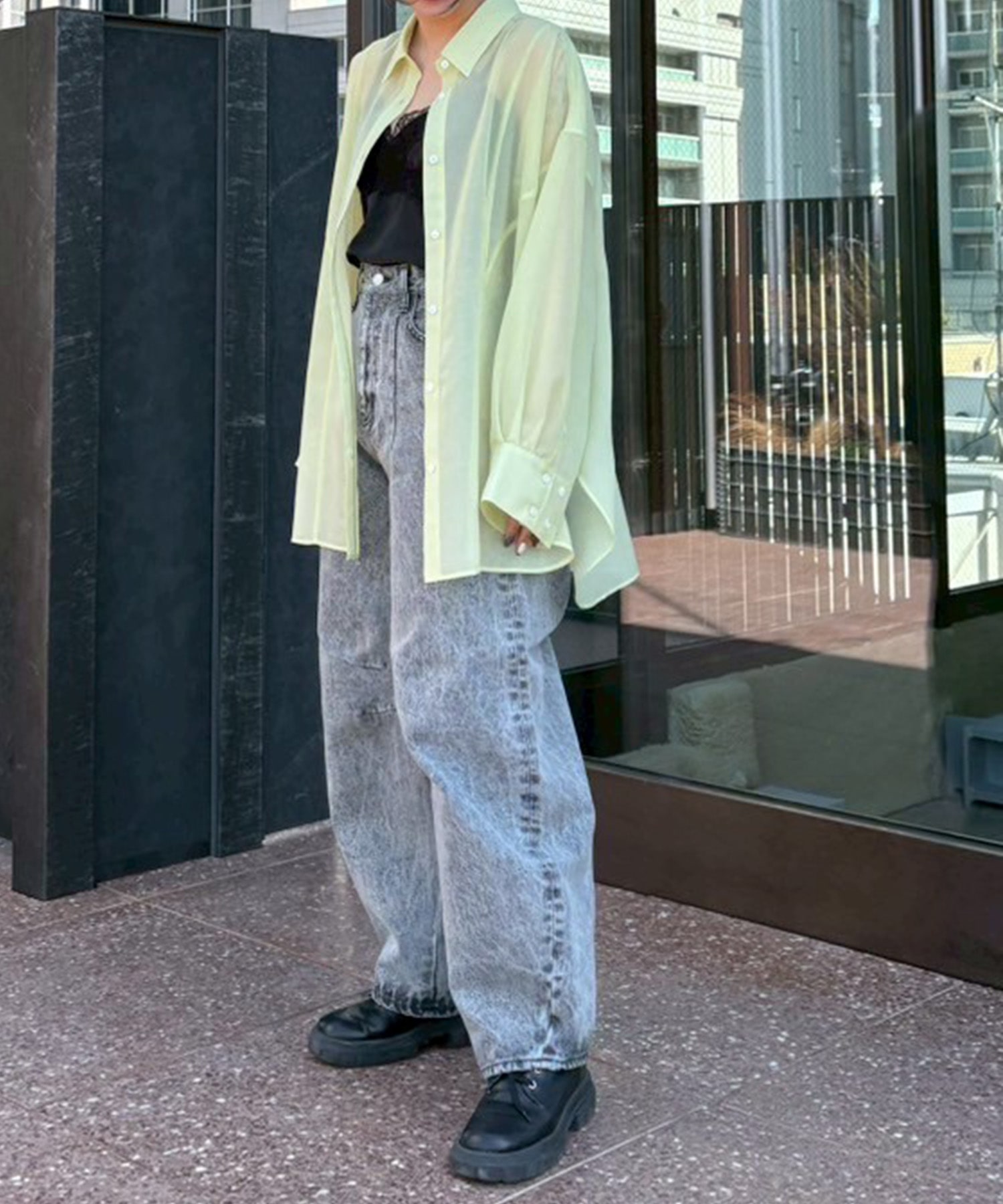 Sheer Over Shirts