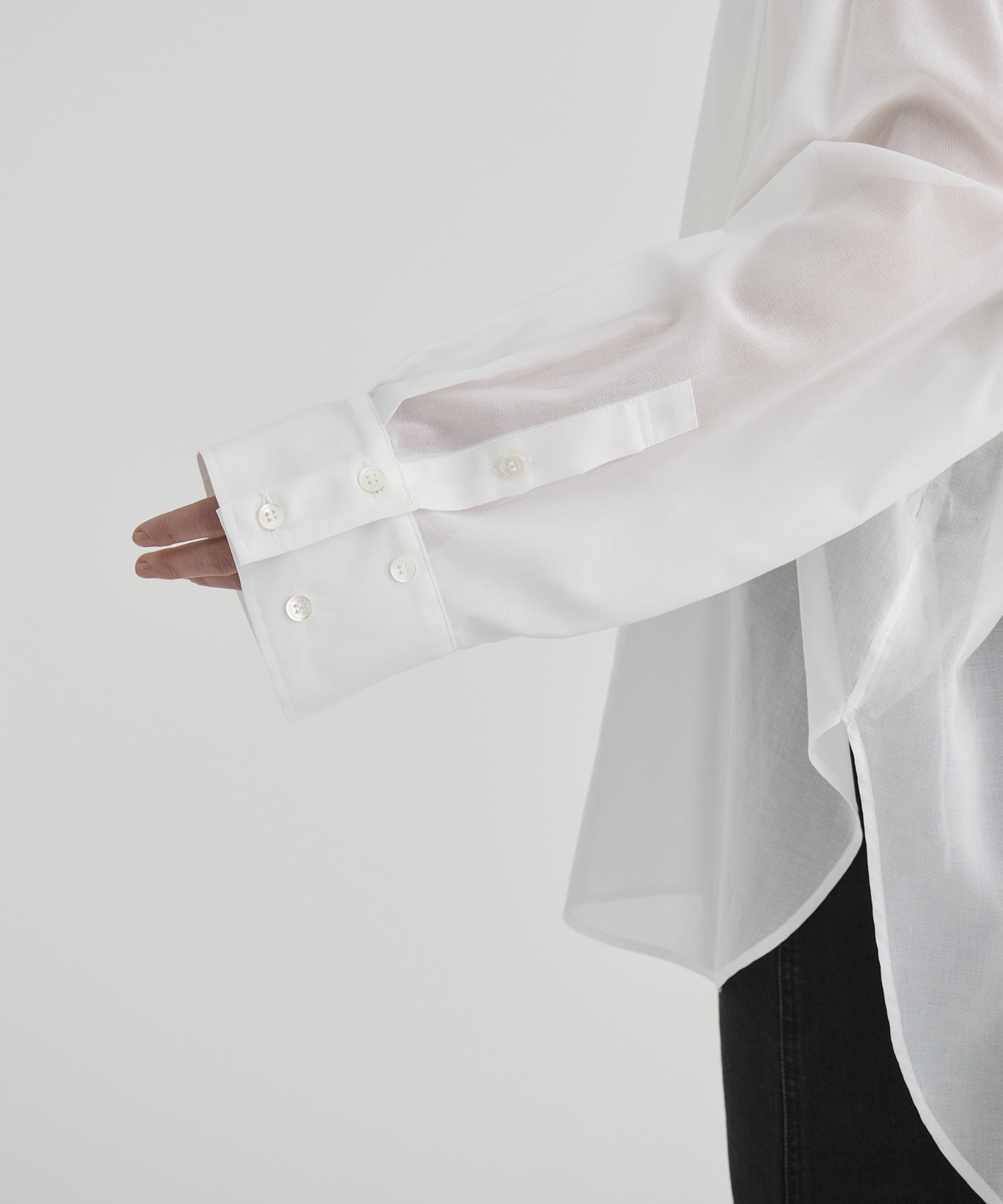 ブラウス シャツ 「RITAN/リタン」Sheer Over Shirt/シアーオーバーシャツ/ブラウス レディース RITAN ブラウス シャツ 「RITAN/リタン」Sheer Over Shirt