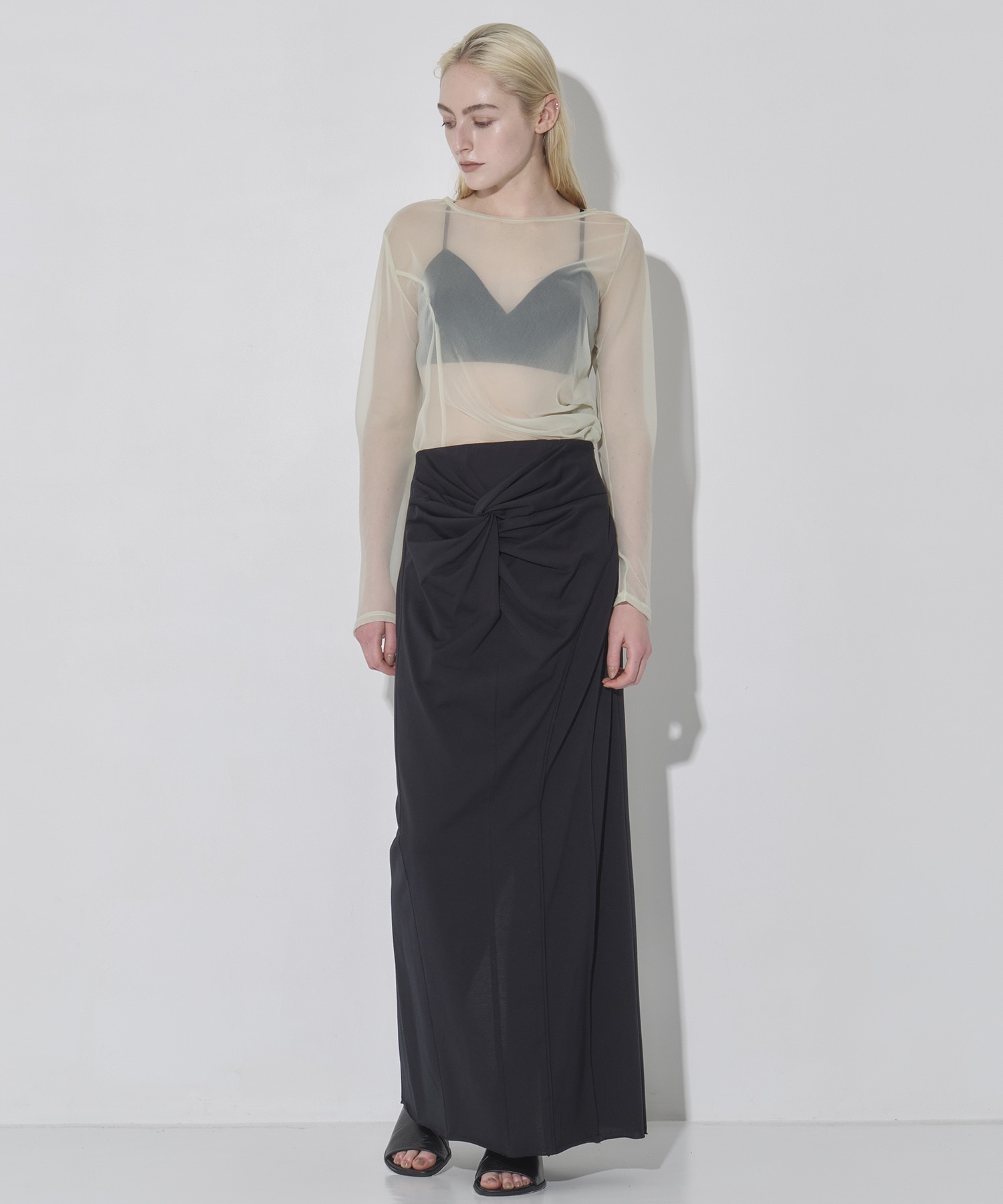 Tack Layered SheerT-Shirt