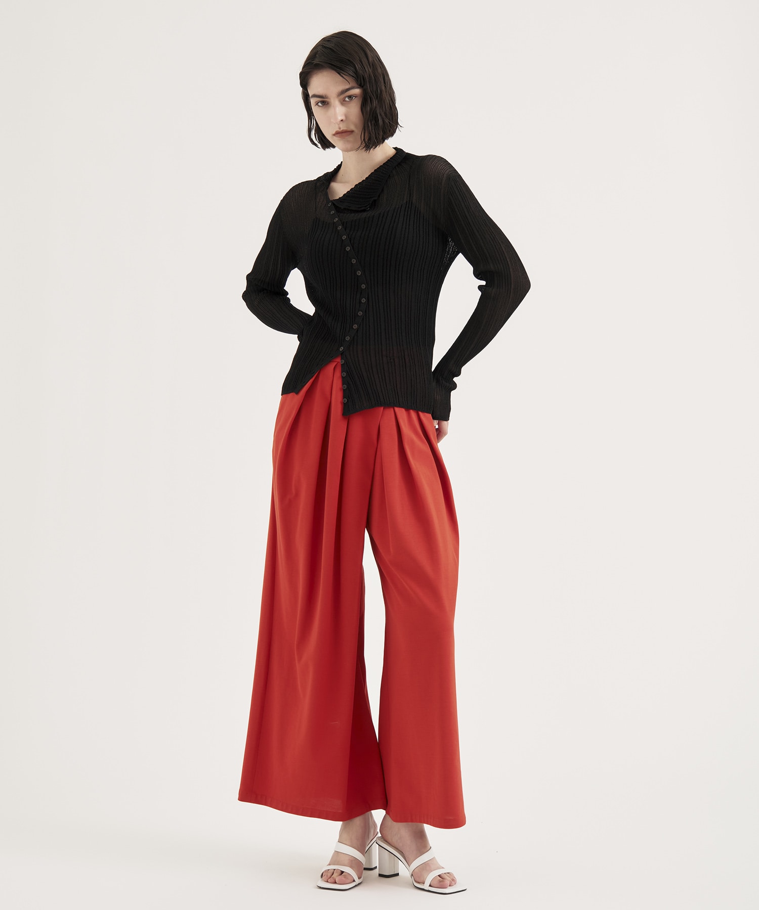 Sheer Rib Knit