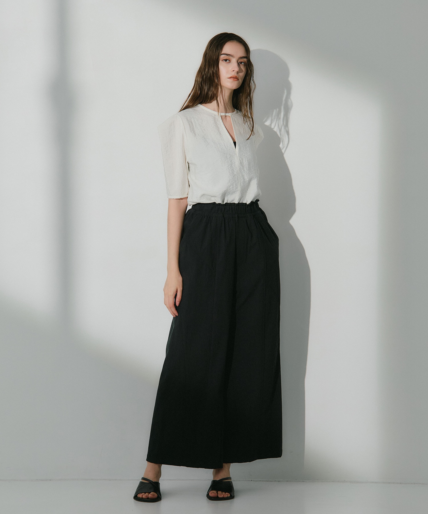 2Way Silk Half Blouse