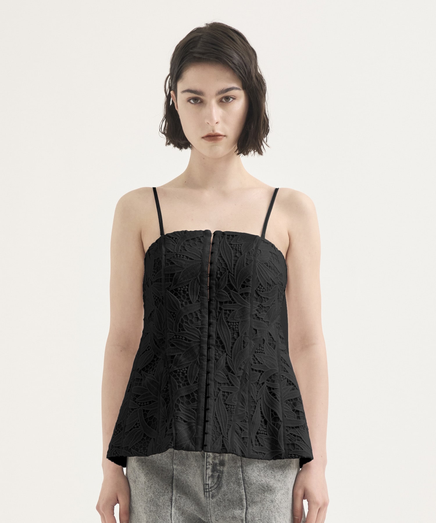 Luminous Lace Bustier