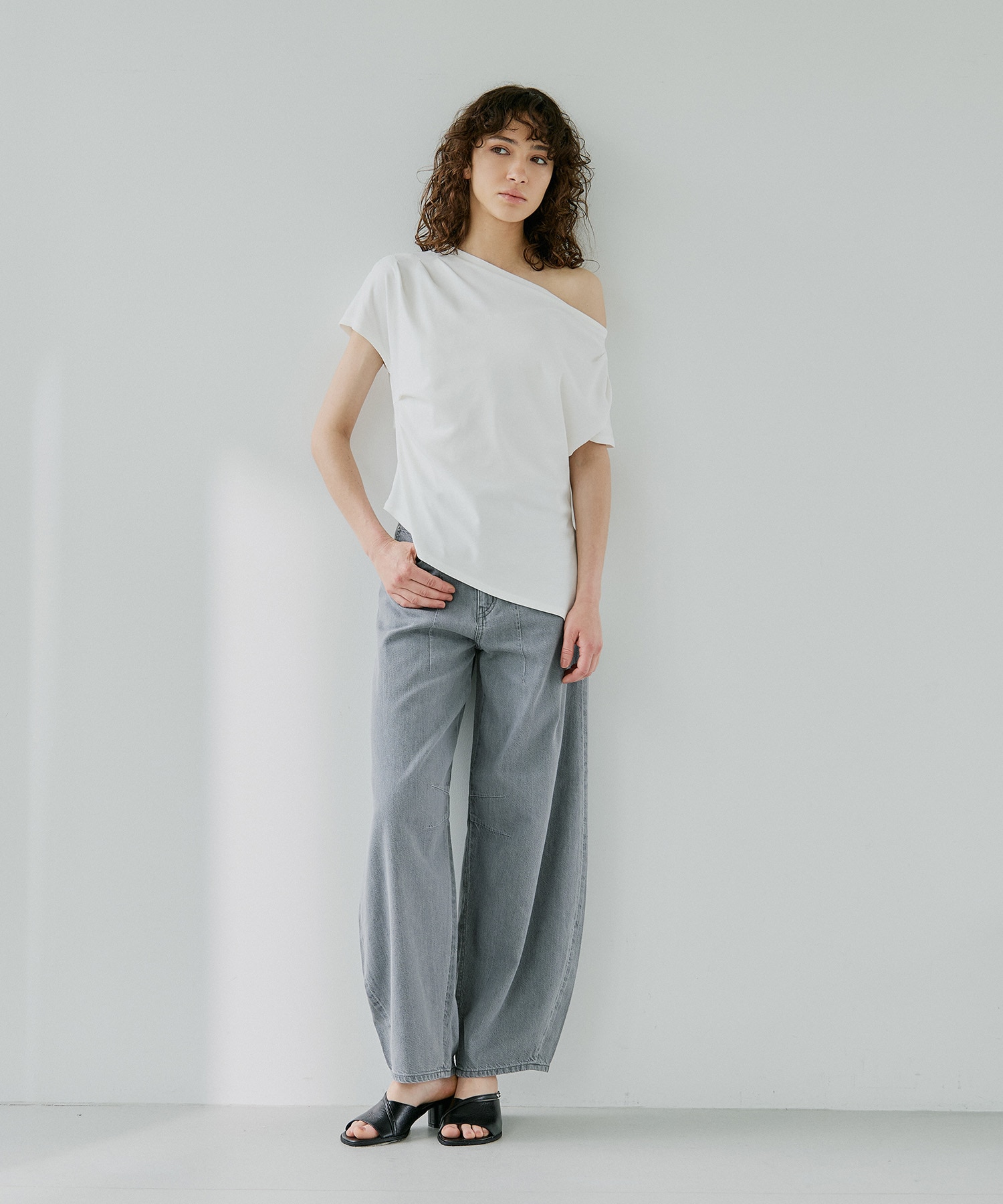 One Shoulder  T-Shirt