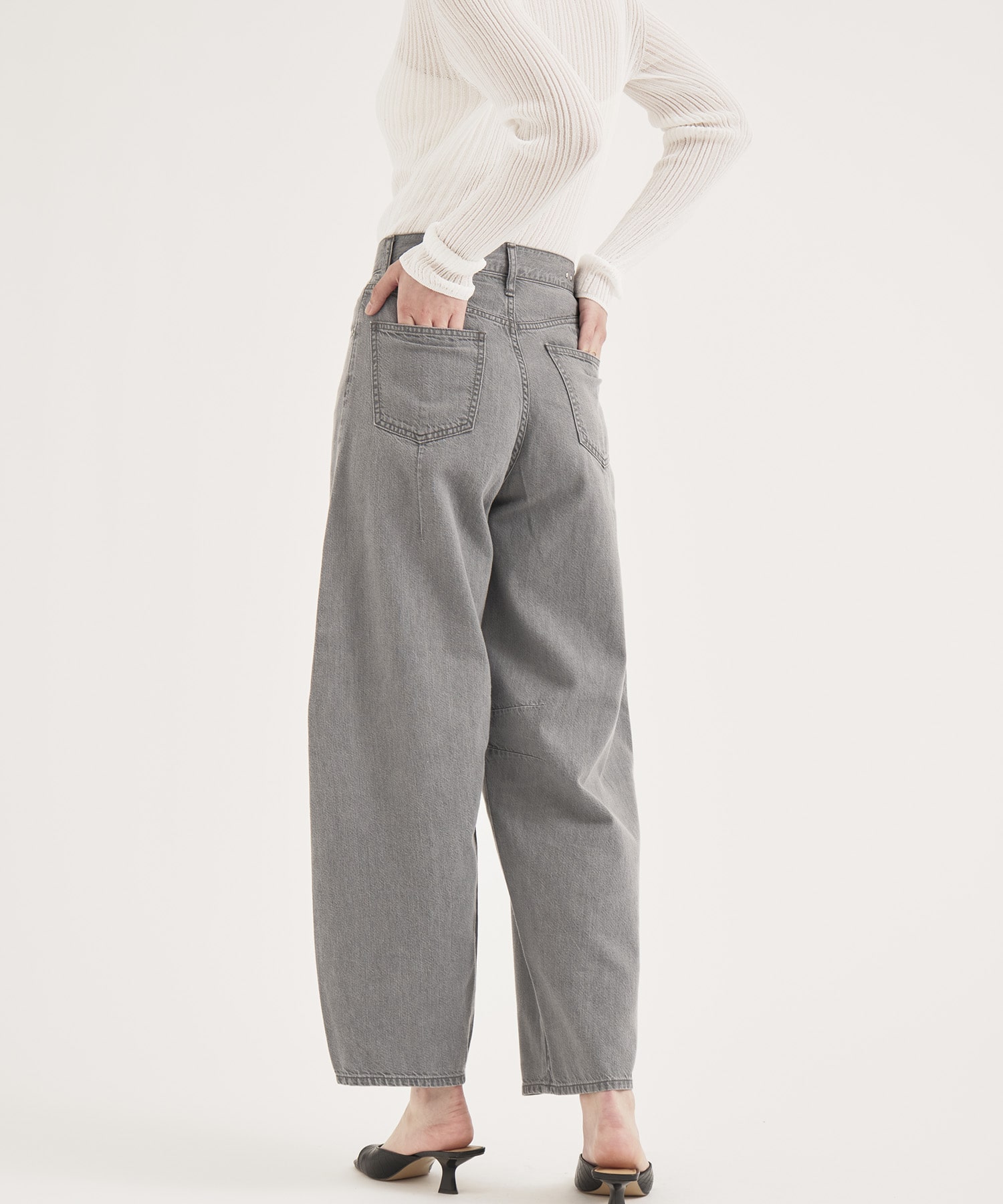 Tencel Curve Denim Pants