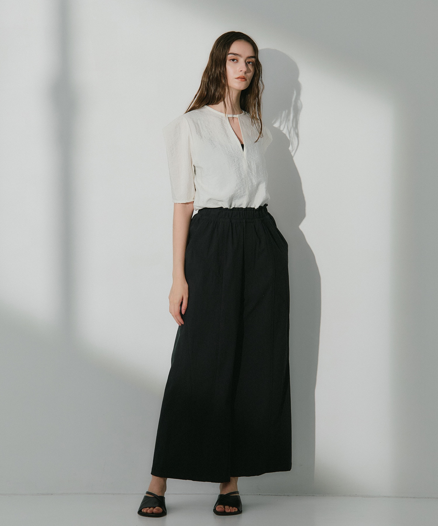 Cotton Volume Pants