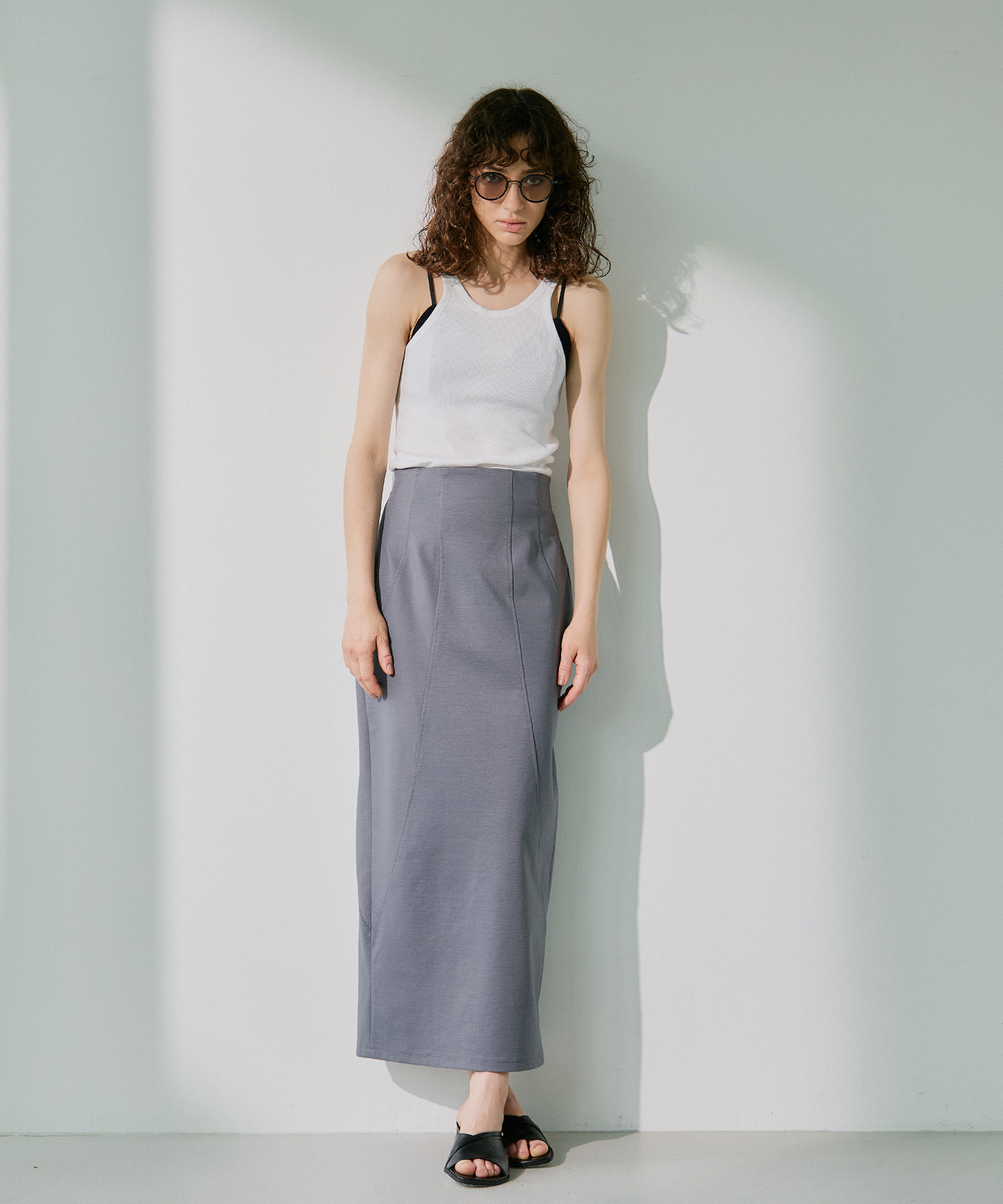 Switching Tight Skirt