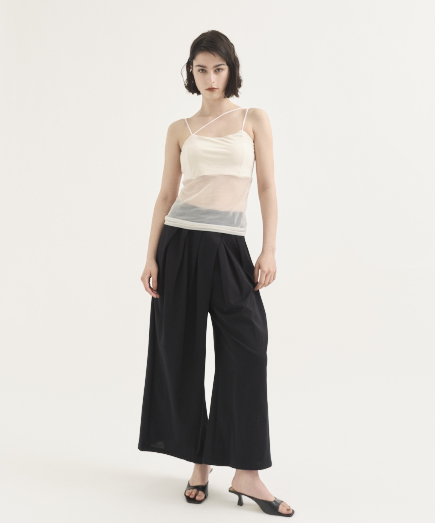 Cupin Velour Asym Camisole