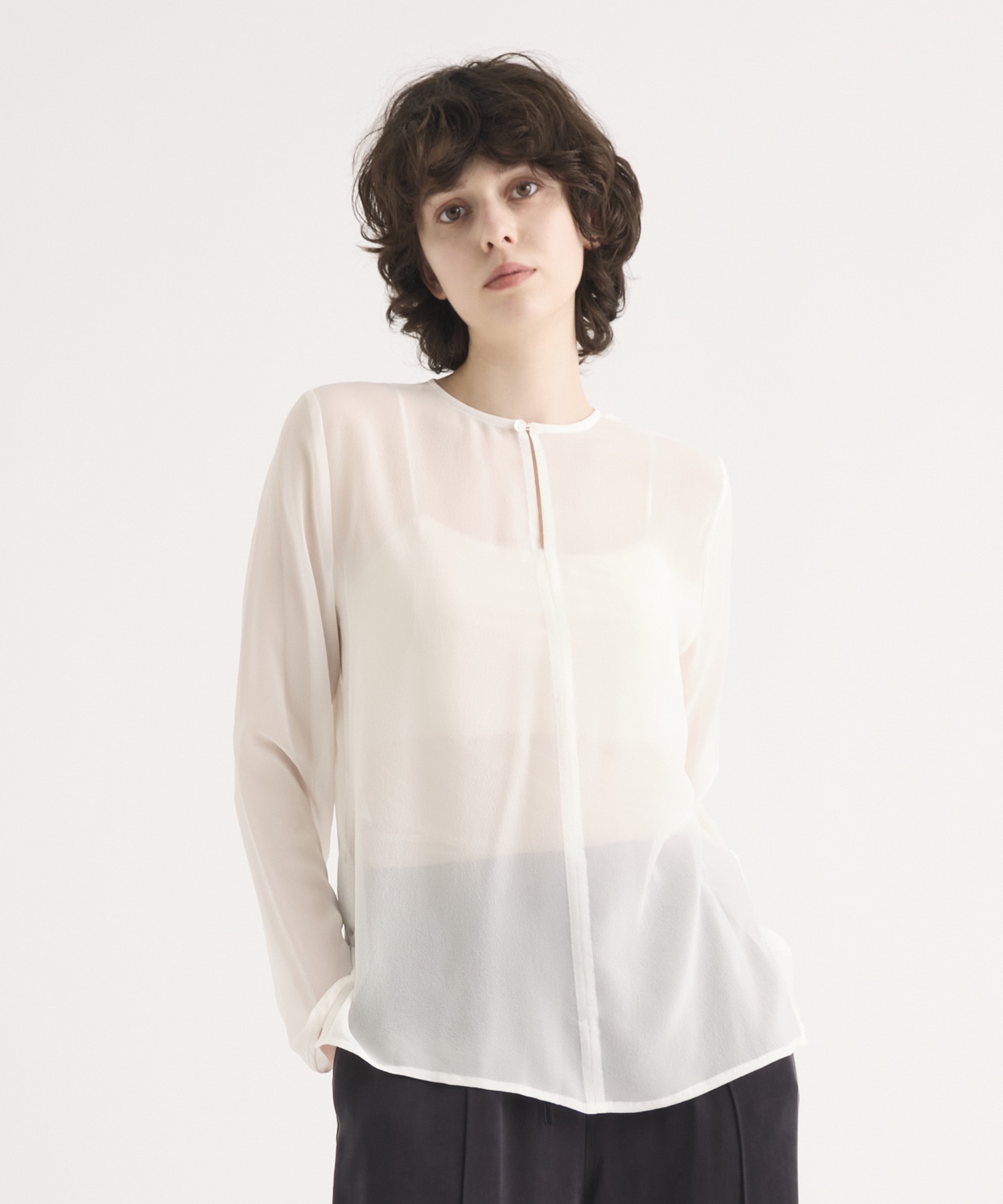 Silk T-Blouse