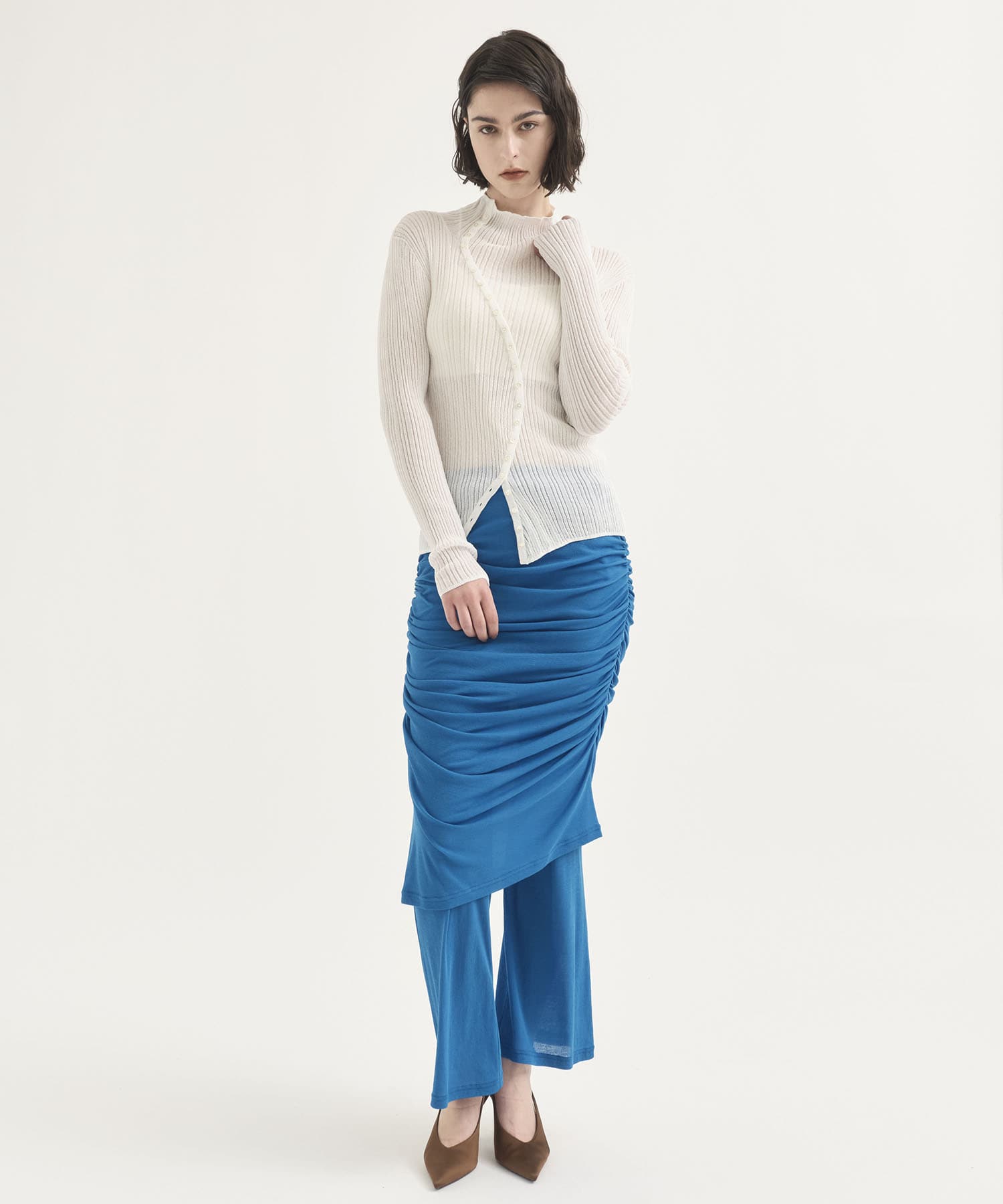 Sheer Rib Knit