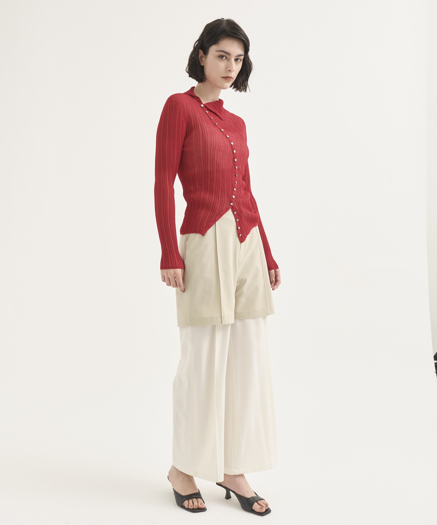Sheer Rib Knit