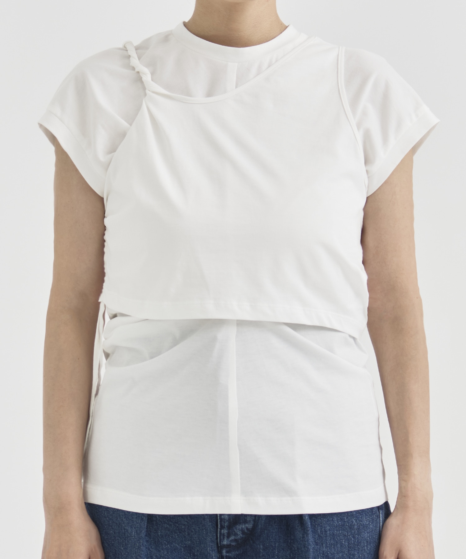 Overlap Spin T-Shirt