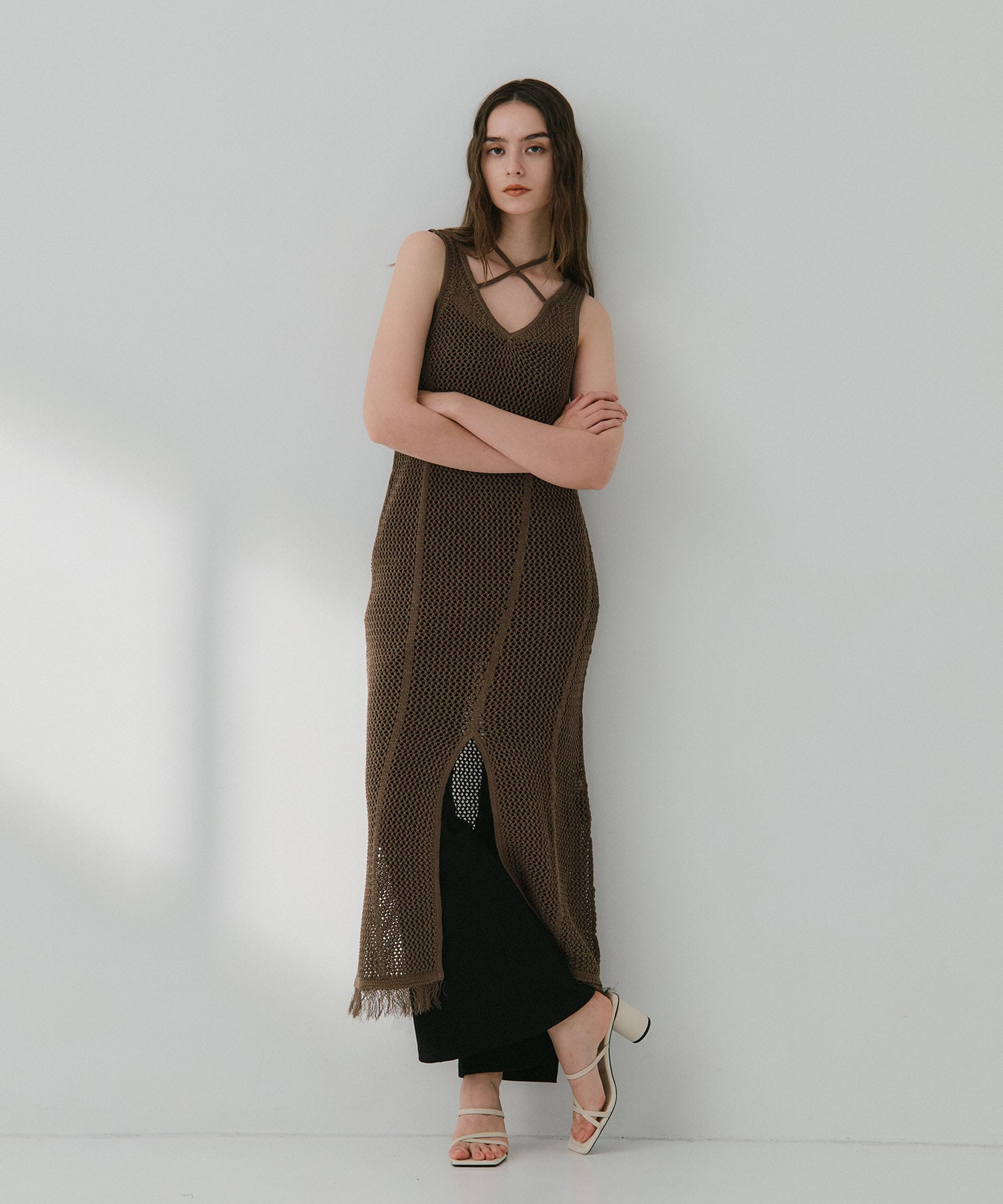 Mesh Knit Onepiece