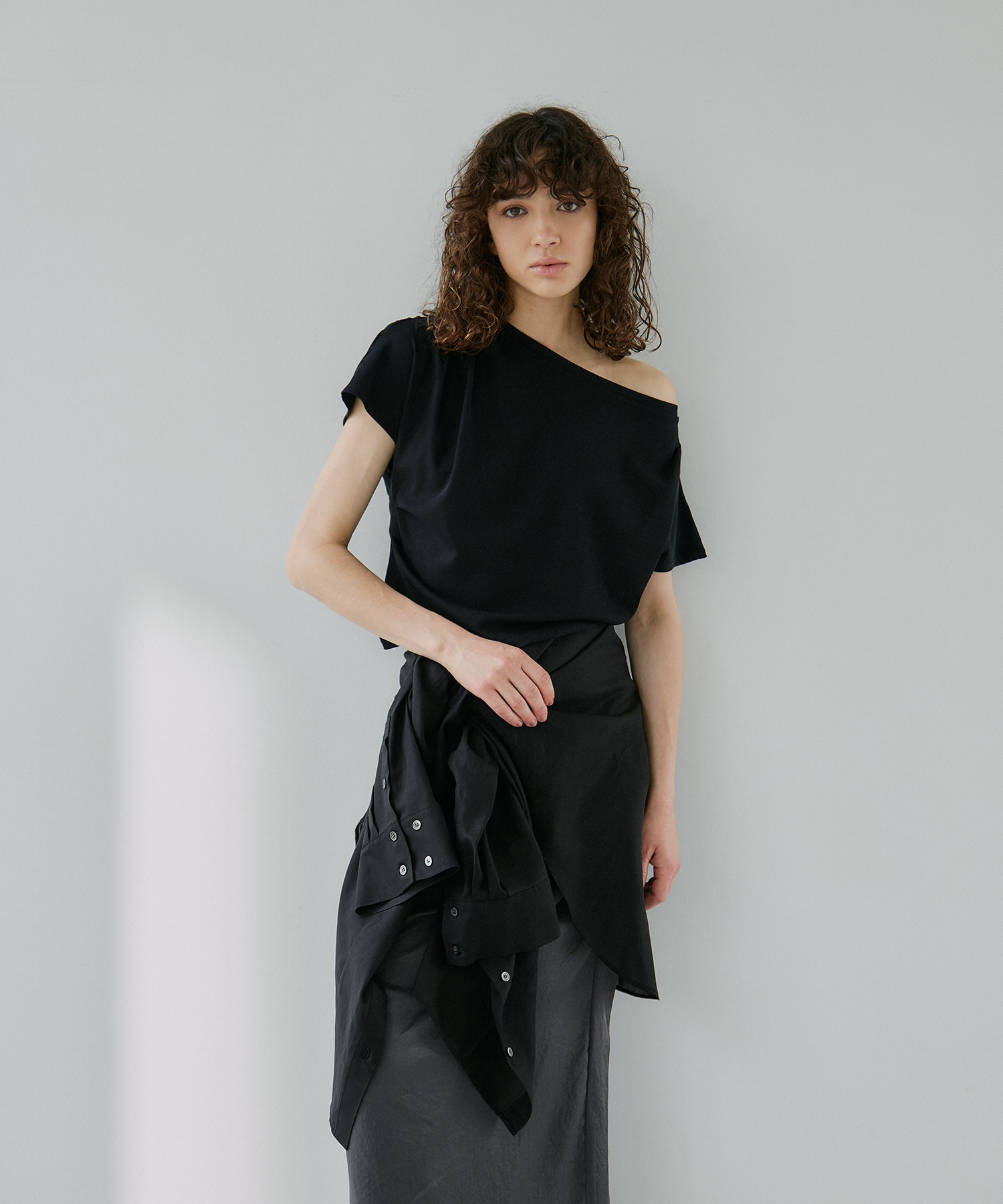One Shoulder  T-Shirt