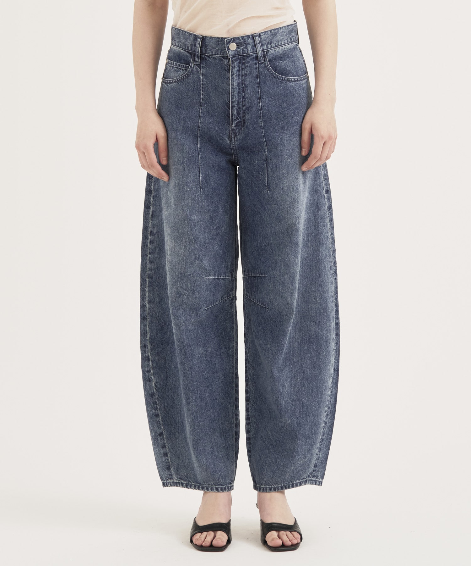 Tencel Curve Denim Pants