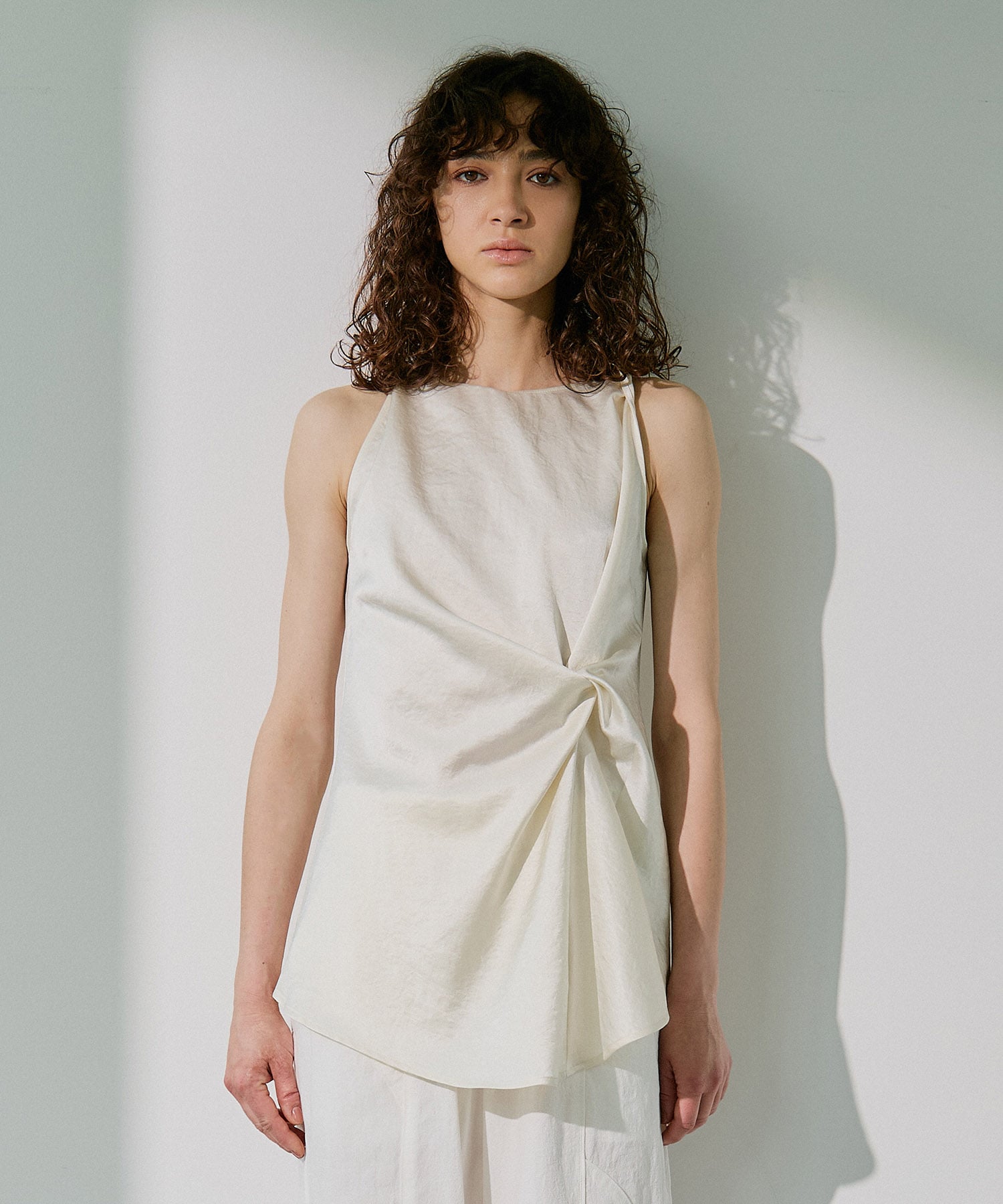 Satin Twist Tank