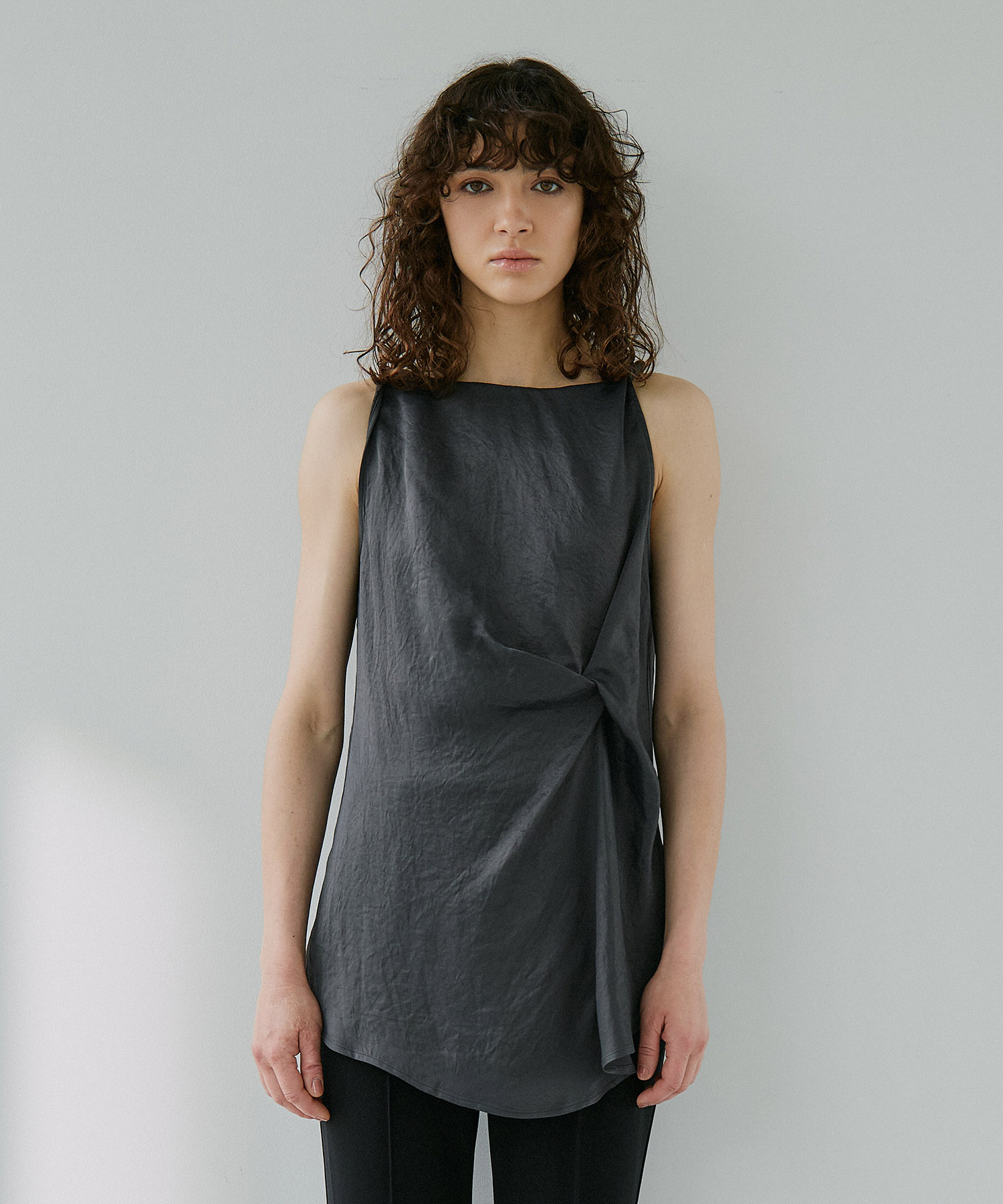 Satin Twist Tank