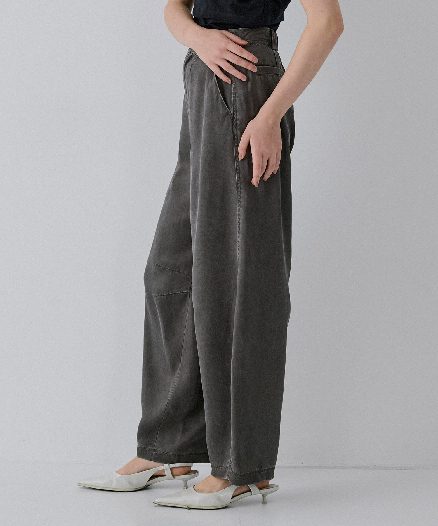 Curve Washable Cupra Pants