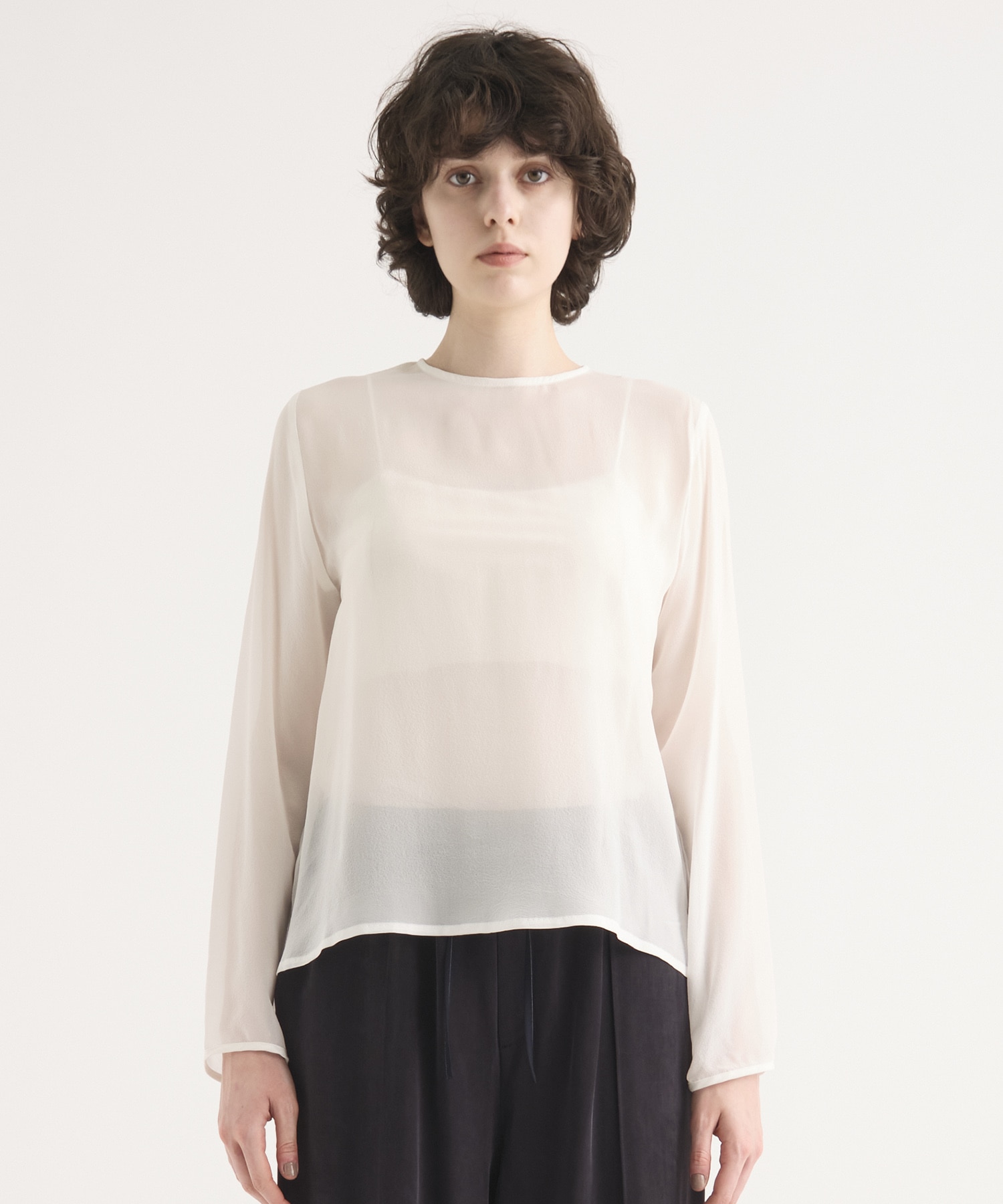 Silk T-Blouse