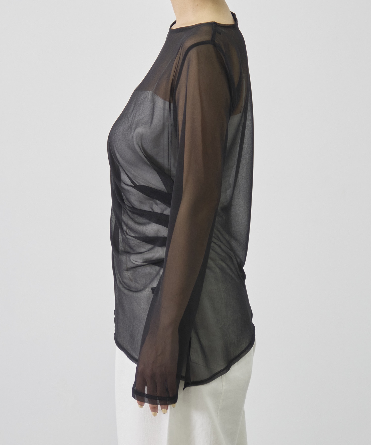 Tack Layered SheerT-Shirt