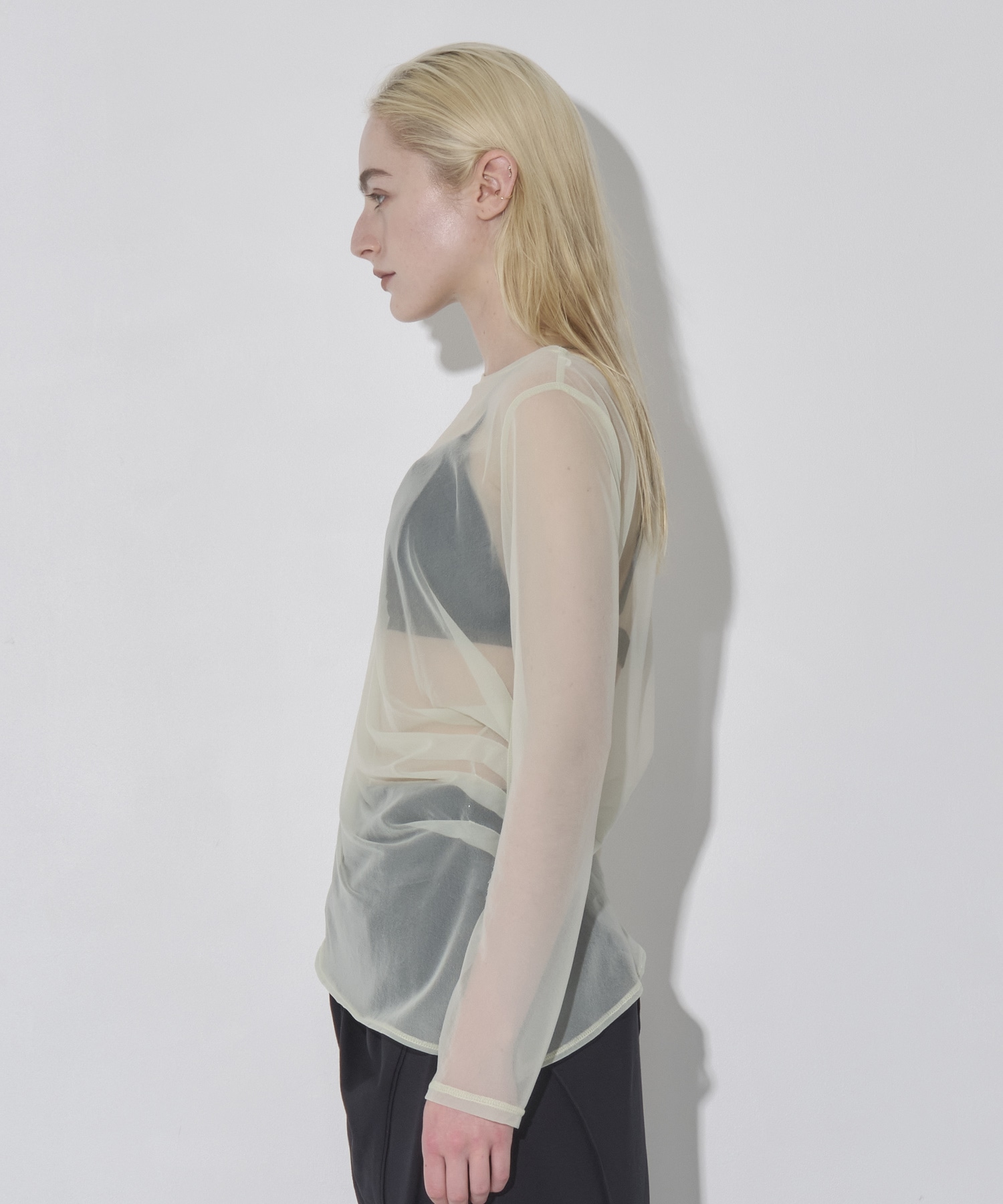 Tack Layered SheerT-Shirt