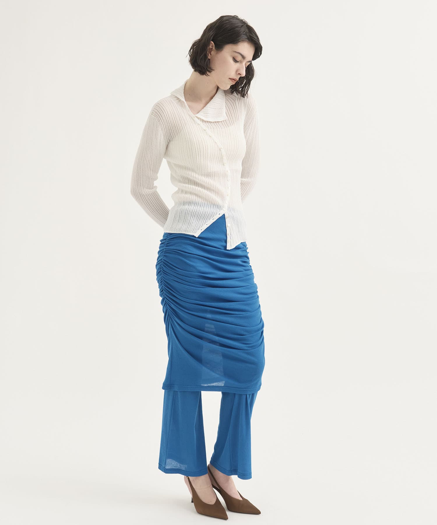 Sheer Rib Knit