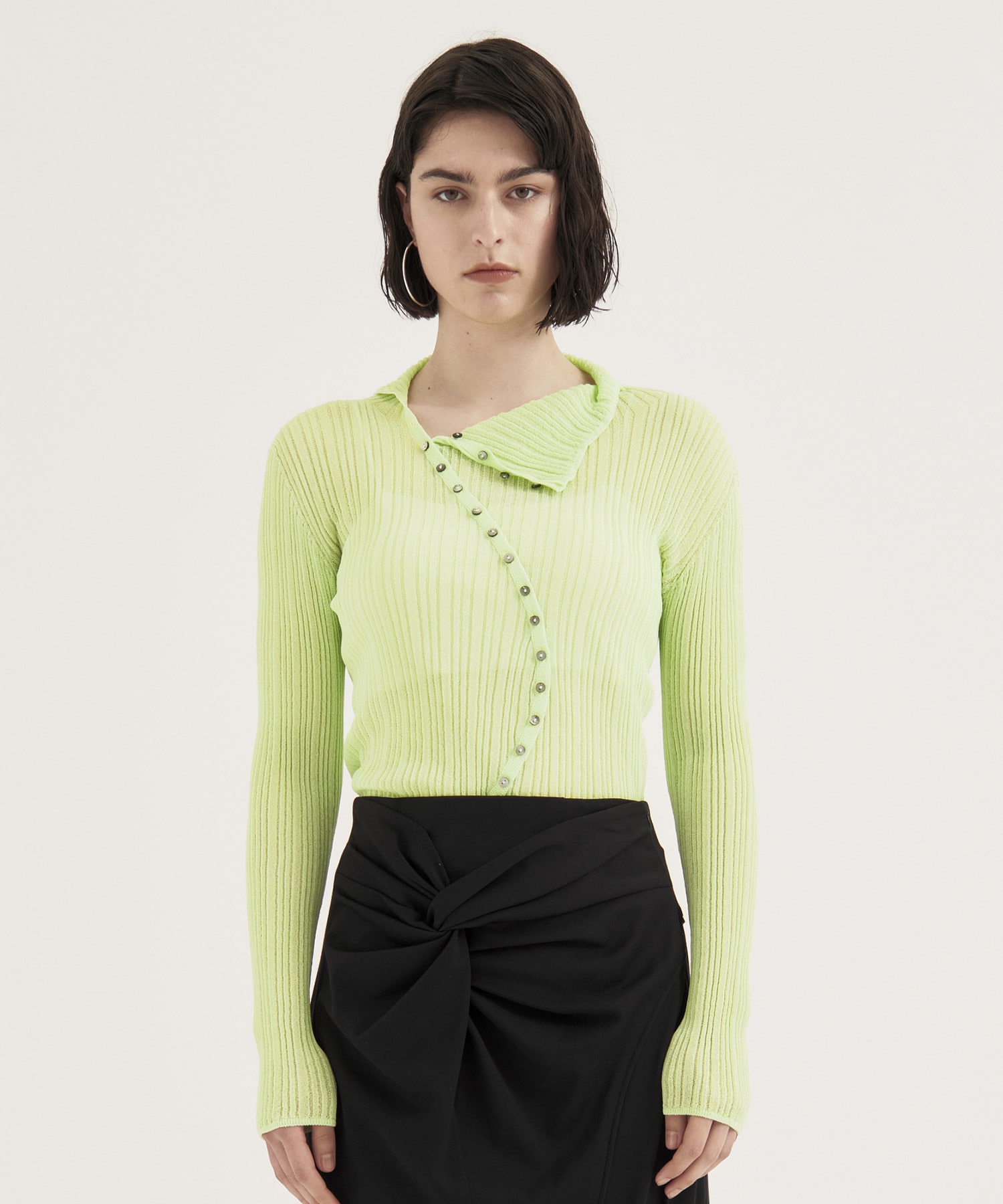 Sheer Rib Knit
