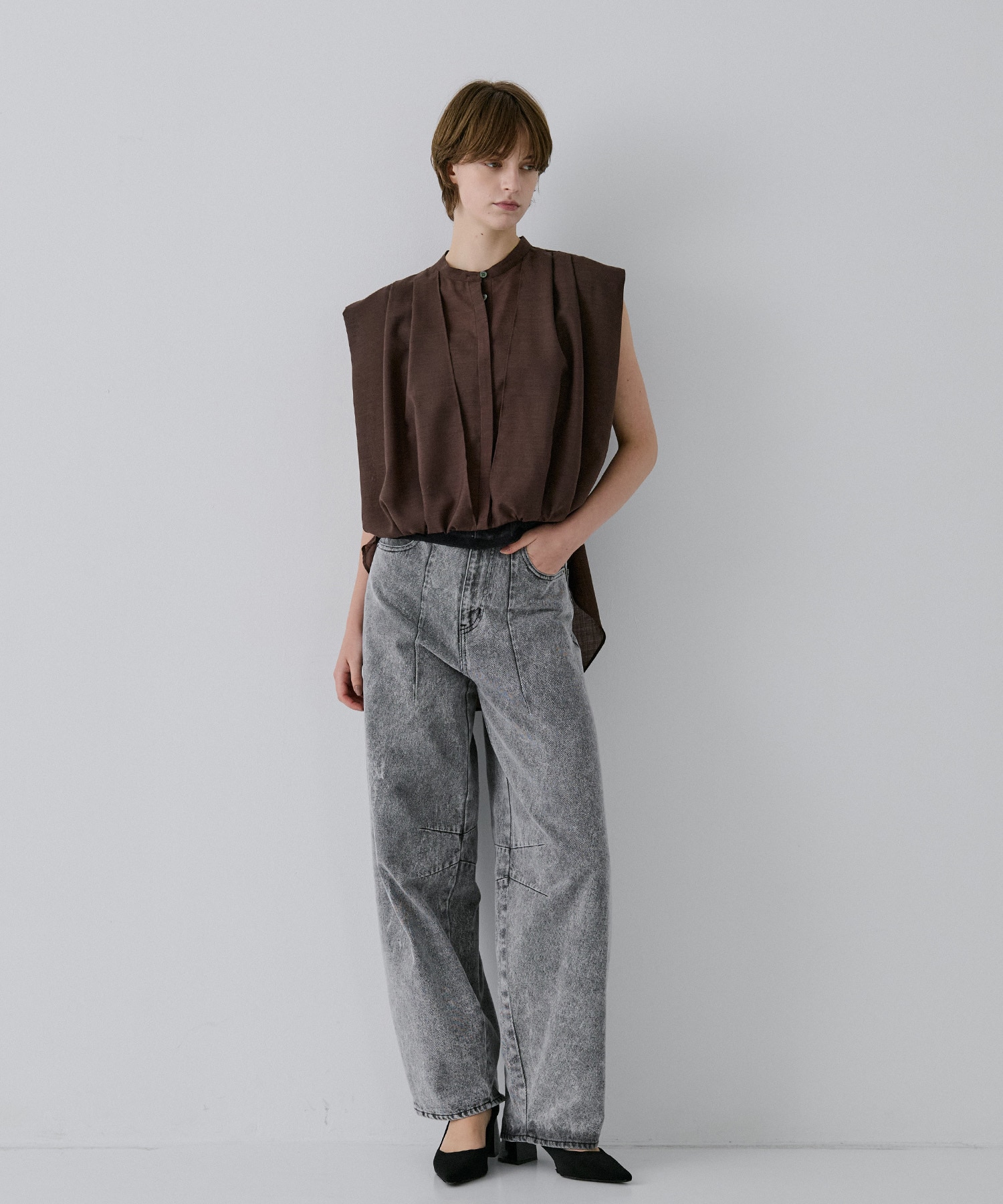 Curve Denim Pants