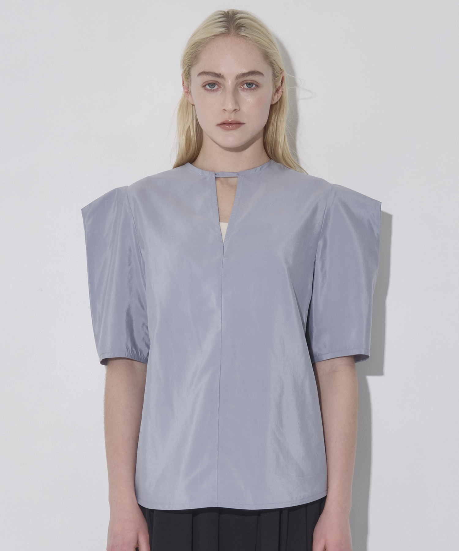 2Way Silk Half Blouse