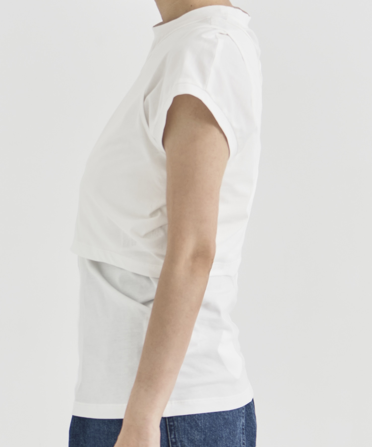 Overlap Spin T-Shirt