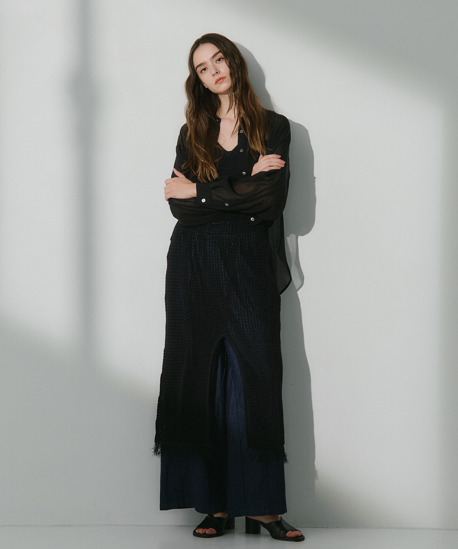 Mesh Knit Onepiece