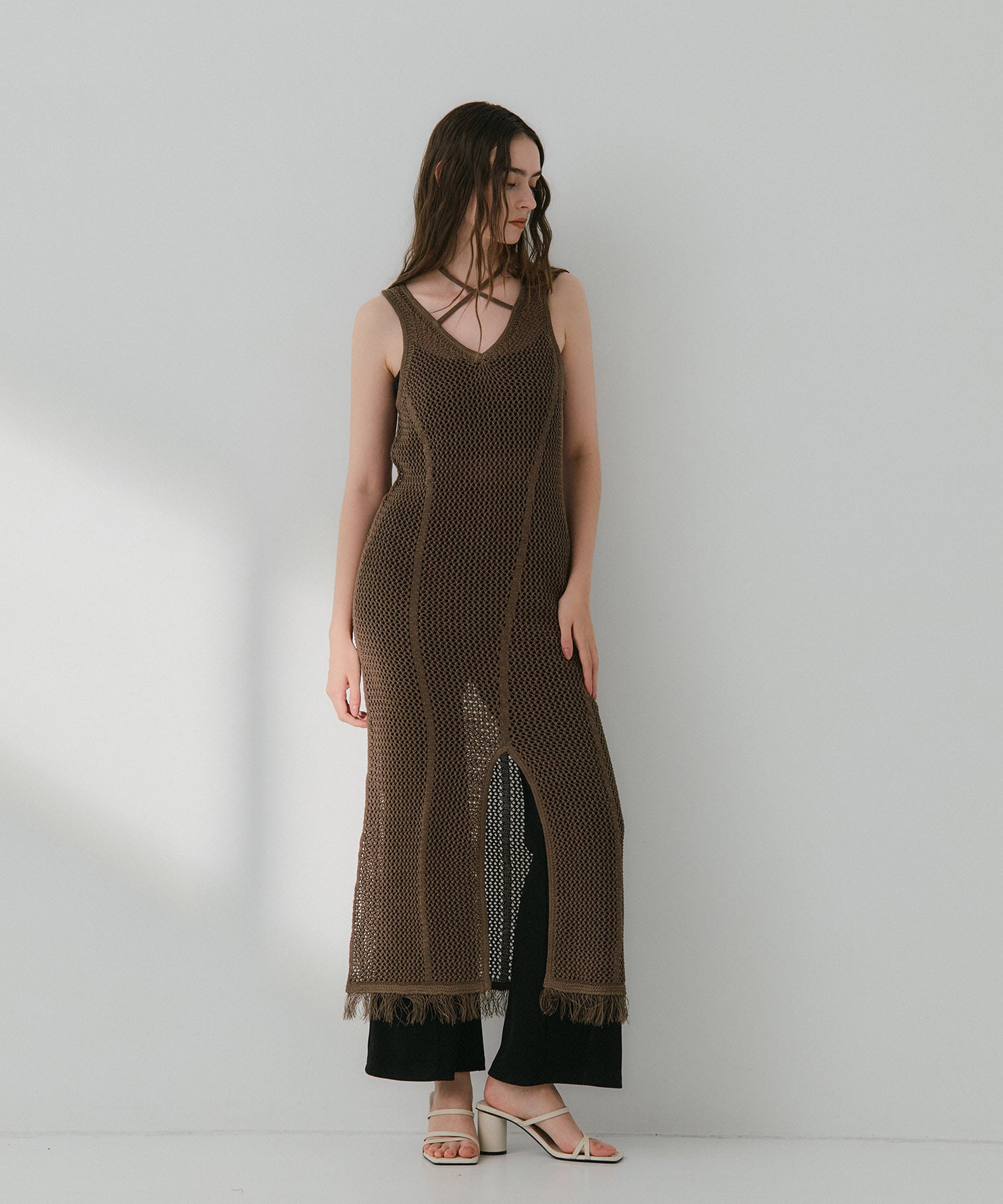 Mesh Knit Onepiece